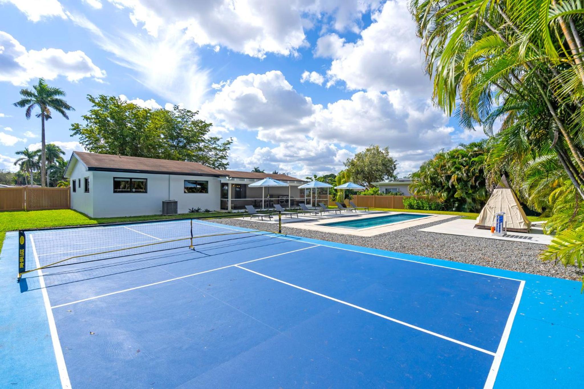 4BR Biscayne River Home with Pool & Pickleball Fun