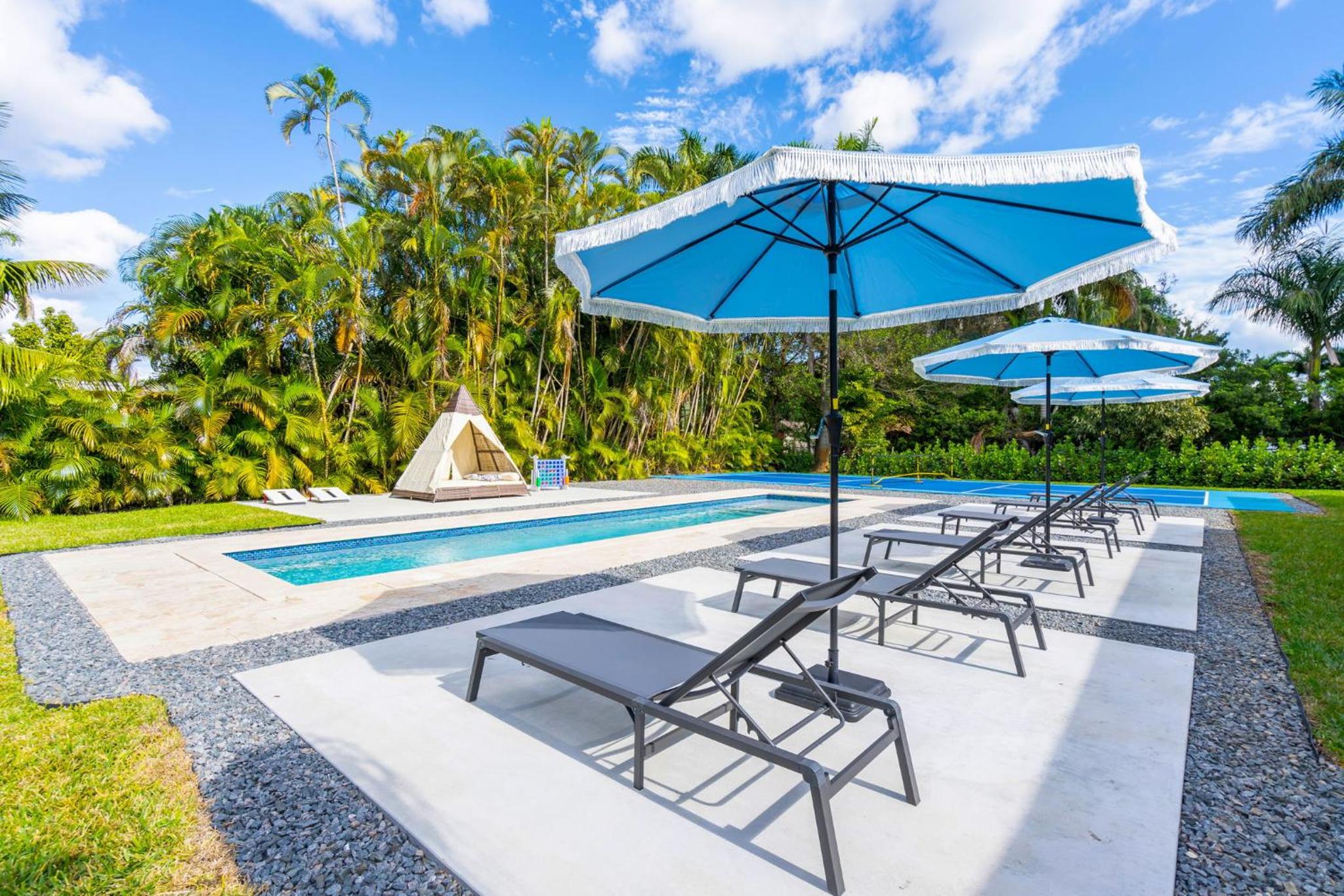 4BR Biscayne River Home with Pool & Pickleball Fun