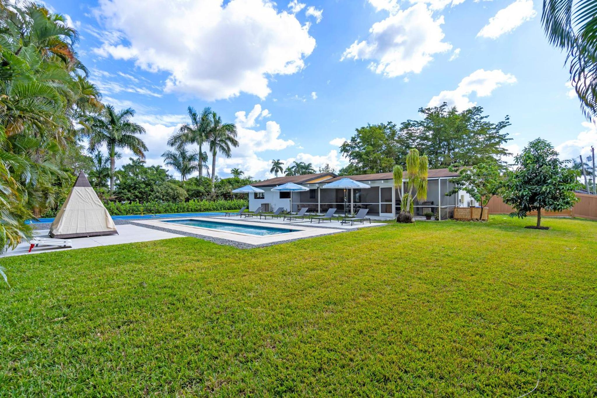 4BR Biscayne River Home with Pool & Pickleball Fun