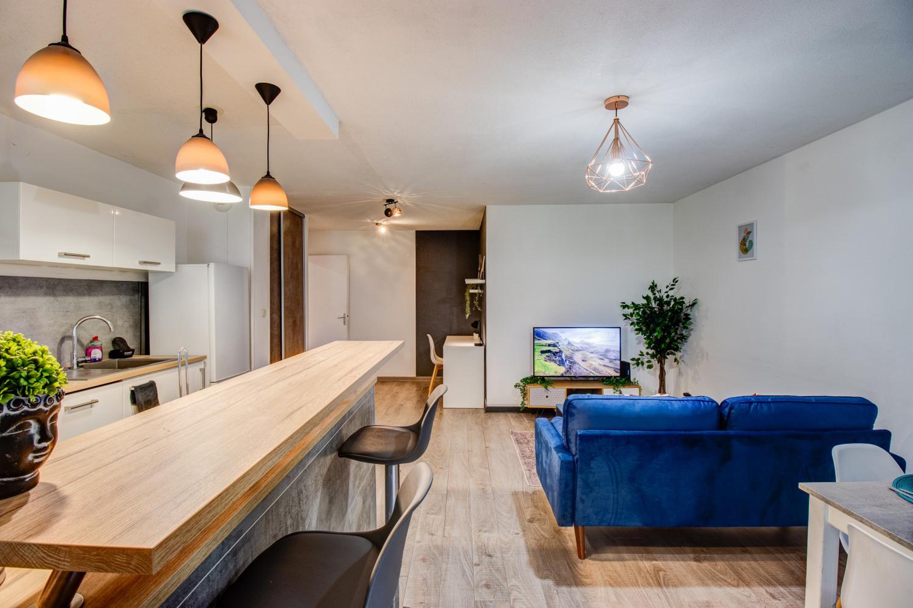 Le Rêve Bleu - 2 chambres avec balcon & parking gratuit