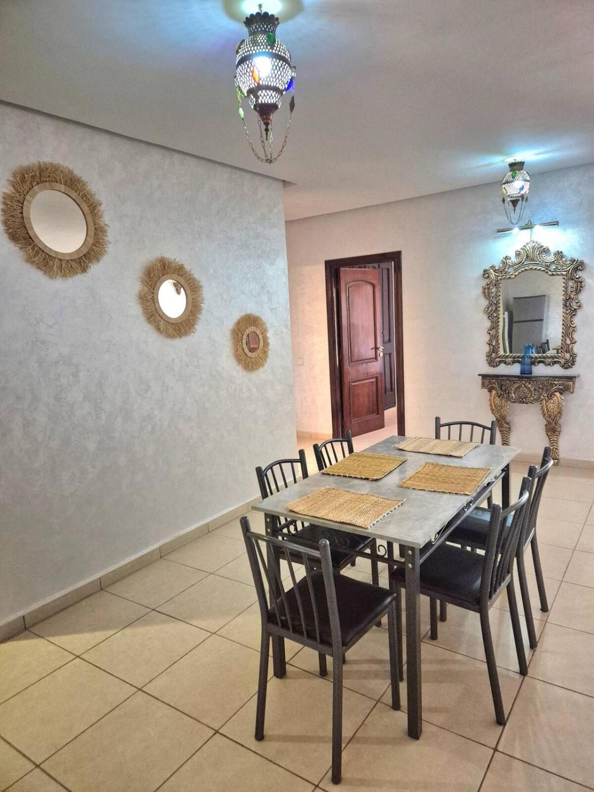 Appartement 6 personnes piscine hivernage Marrakech
