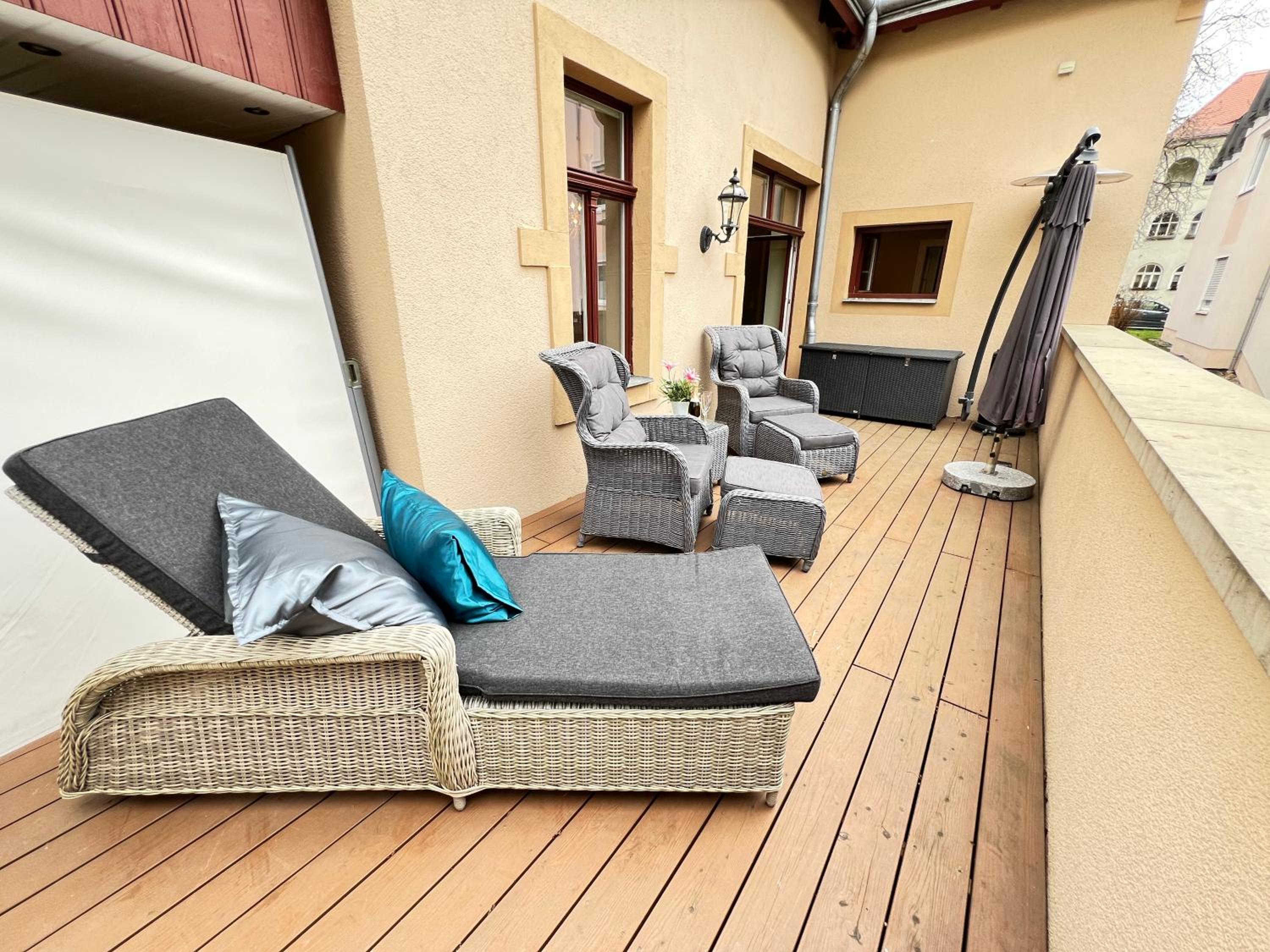 Charmantes Hinterhaus mit Terrasse - zentrale Lage