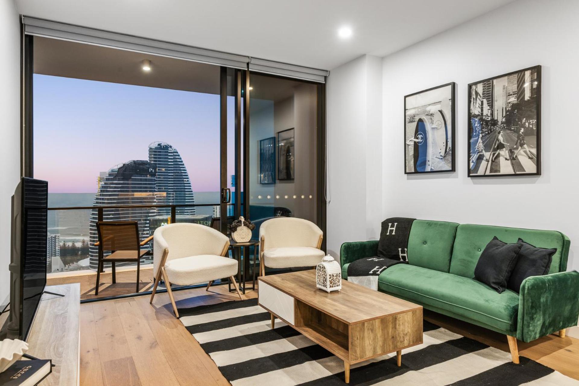 Stylish Ocean View Apartments in Casino Towers