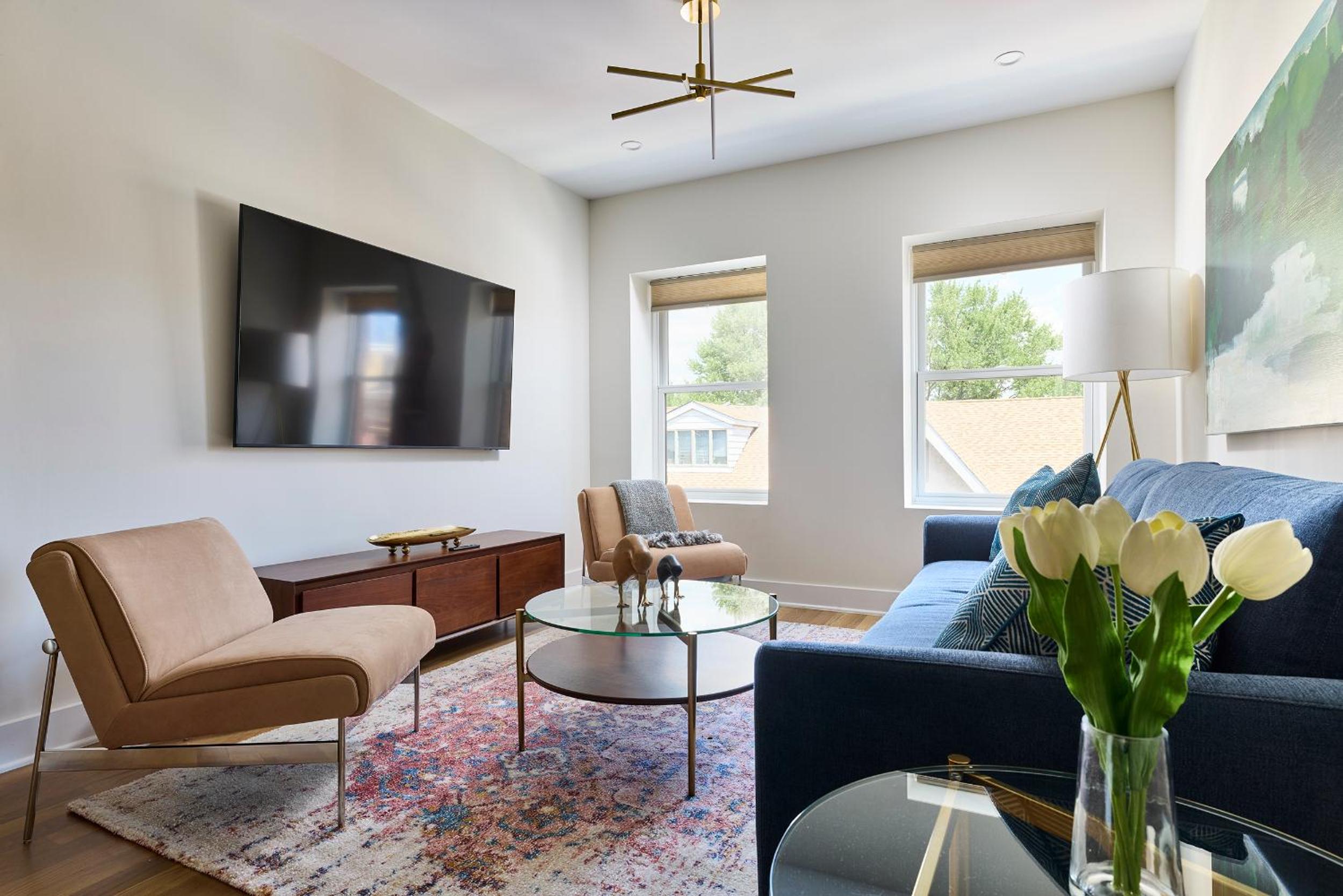 Bright 3BR Loft • Hoboken Gem