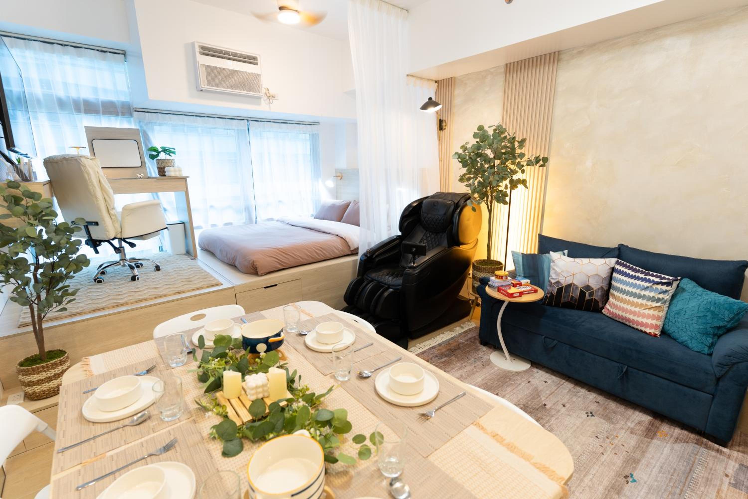 2mins to Malls, Unli Full Body Massage, Eastwood Le Grand 3