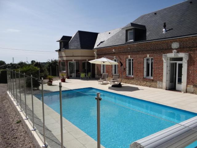 chambres d'hôtes à FECAMP chez Muriel à Ganzeville le domaine de la roquette avec piscine, photo 19