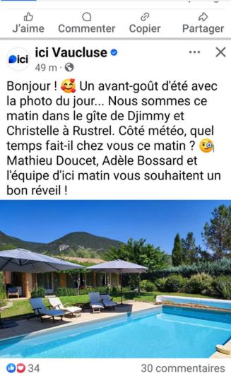 GITE AUX 4 SAISONS DU COLORADO PROVENÇAL - 3 ÉTOILES - Rustrel