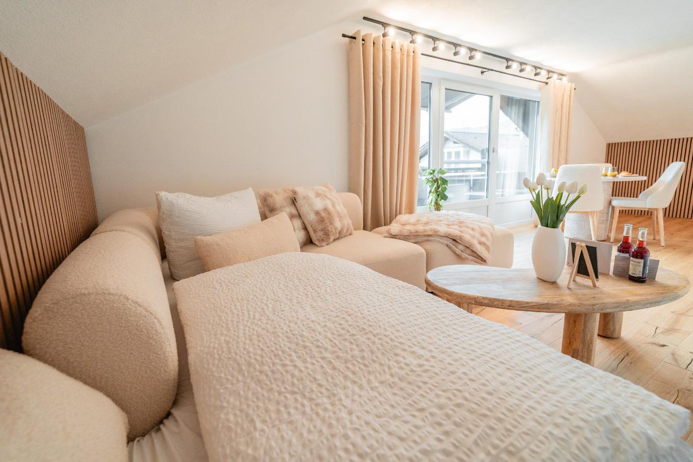 Allgäu-Ferienwohnung zentral in Sonthofen, Bergblick & eigener Parkplatz