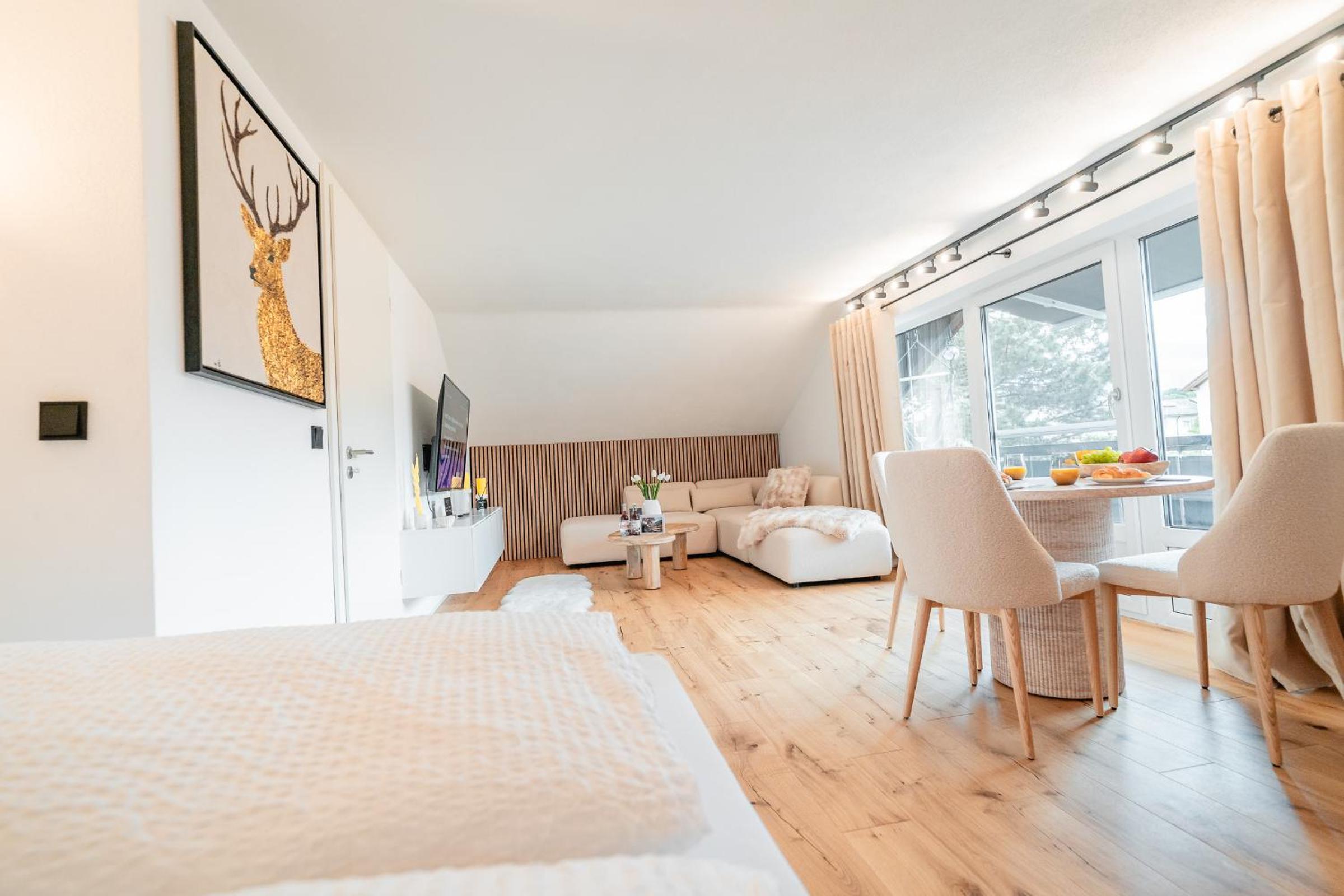 Allgäu-Ferienwohnung zentral in Sonthofen, Bergblick & eigener Parkplatz