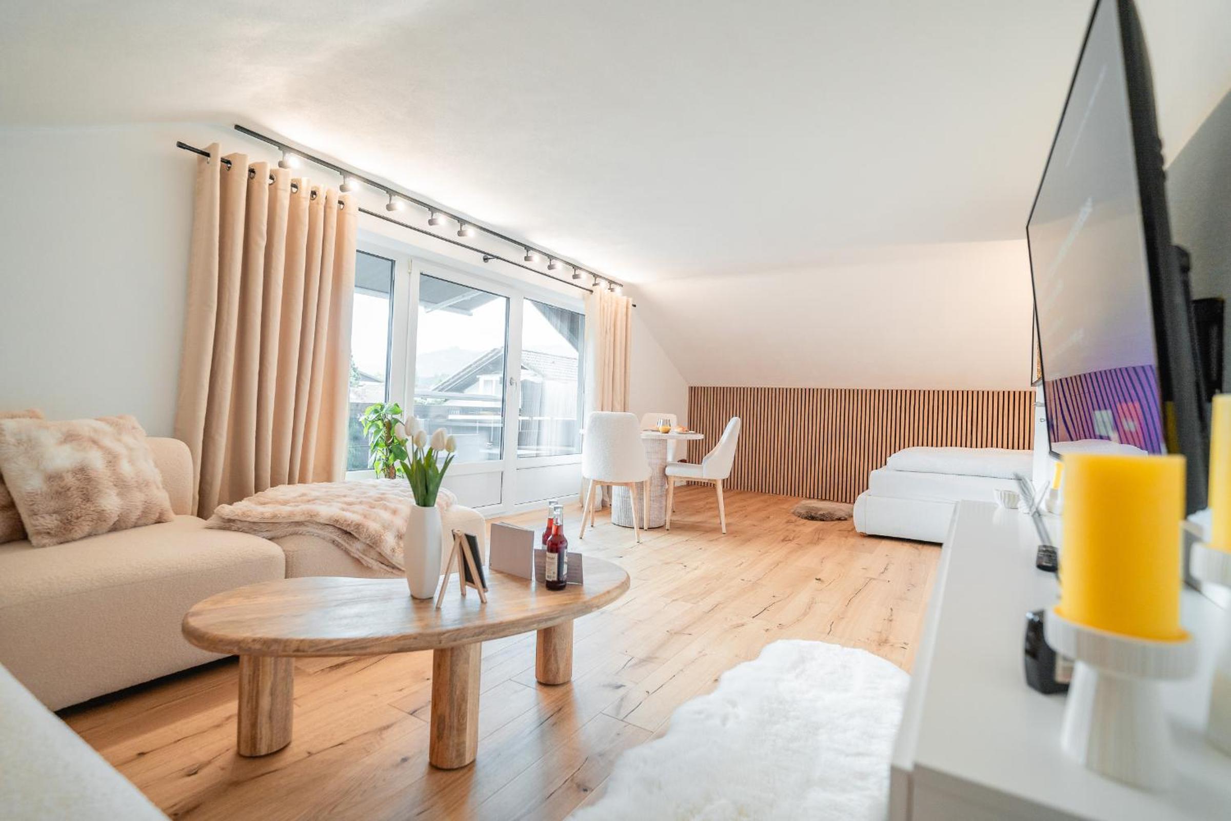 Allgäu-Ferienwohnung zentral in Sonthofen, Bergblick & eigener Parkplatz