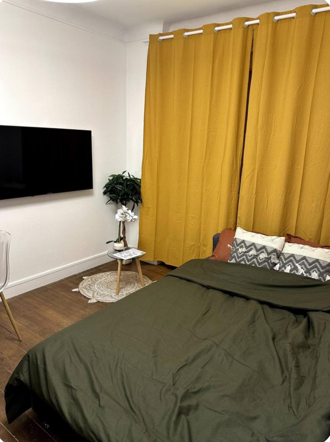 PARIS-MONTROUGE Magnifique Studio Appartement de 35m2 - très cosy pour 1 à 6 personnes refait à neuf - ENTIRE APARTMENT LUXURIOUS AND WARM - Montrouge Pari