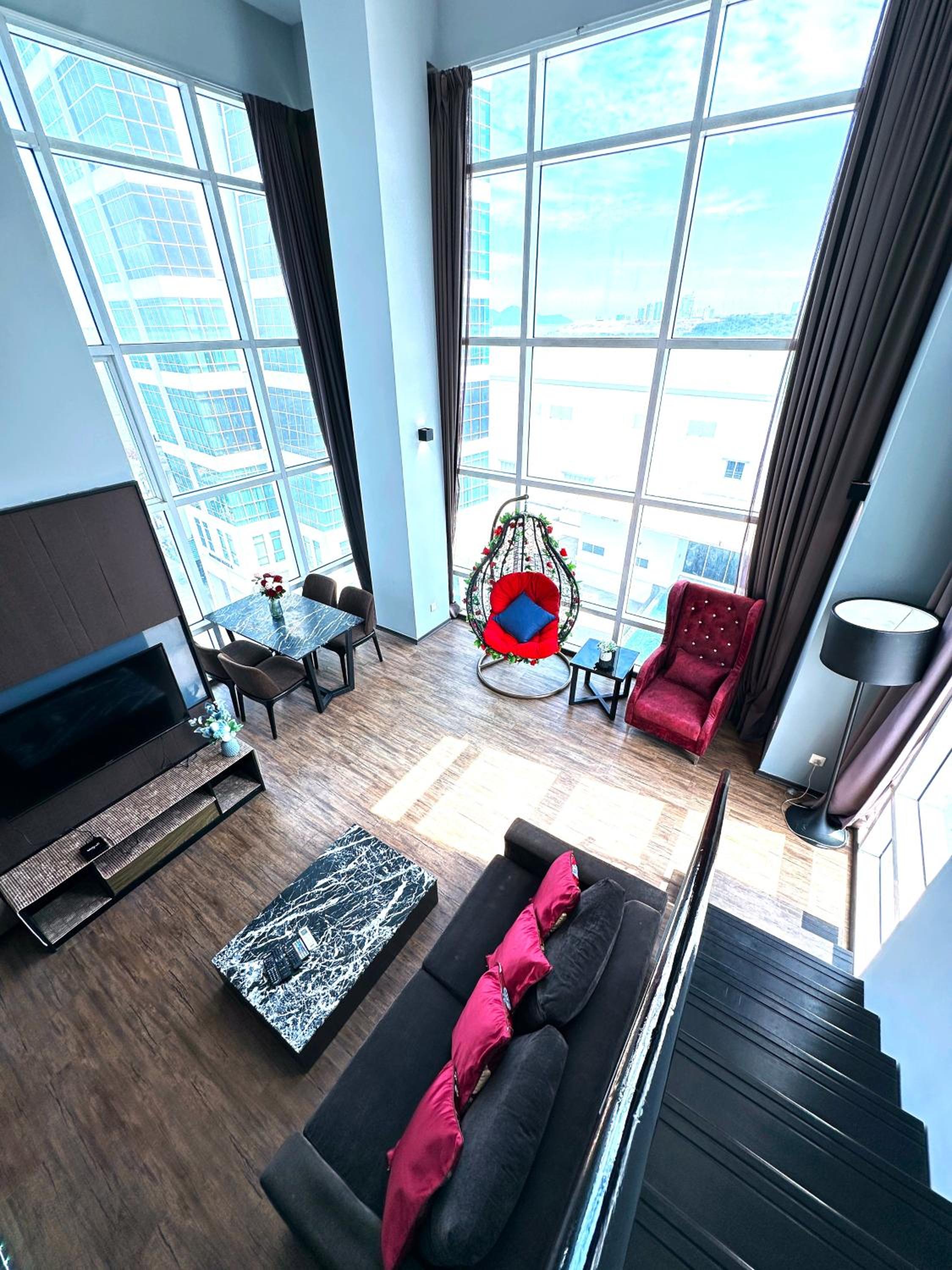2BR Sea View Suite at Maritime Suites Penang Georgetown
