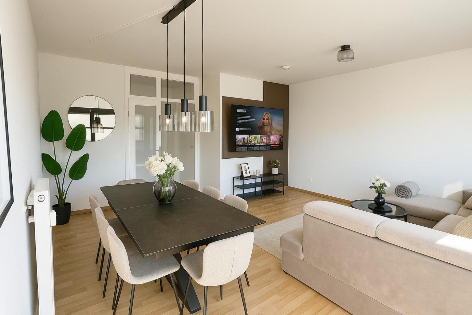 Homely! Bright 3-Room Design Apartment Wiesbaden!