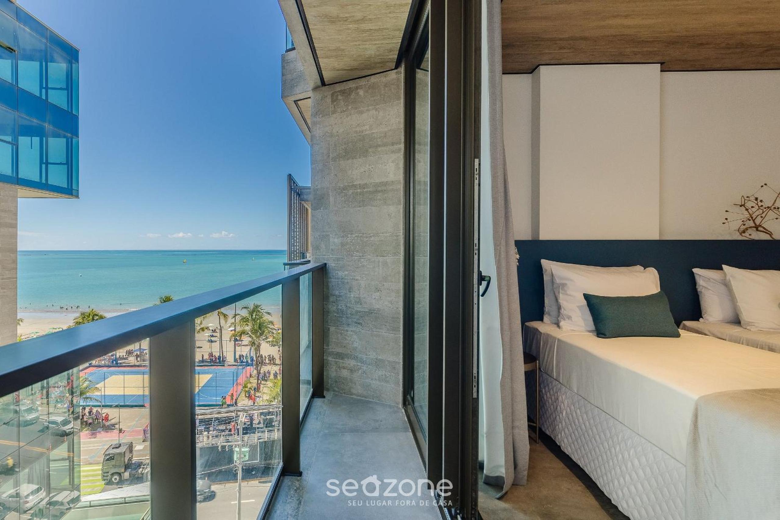 NWTs - Studios with side sea view in Maceió III