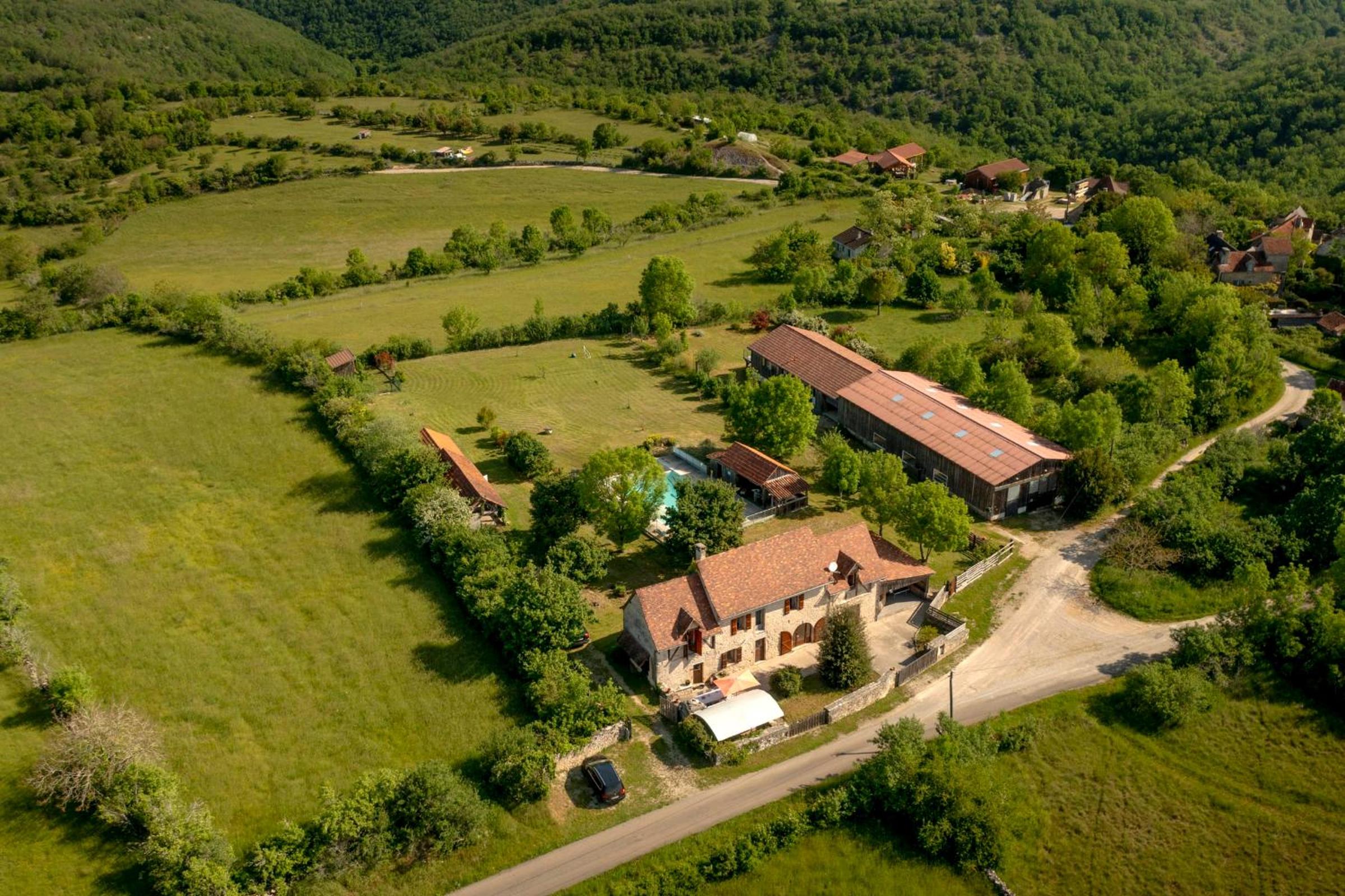 Two-Villa Estate with Pool & Valley Views