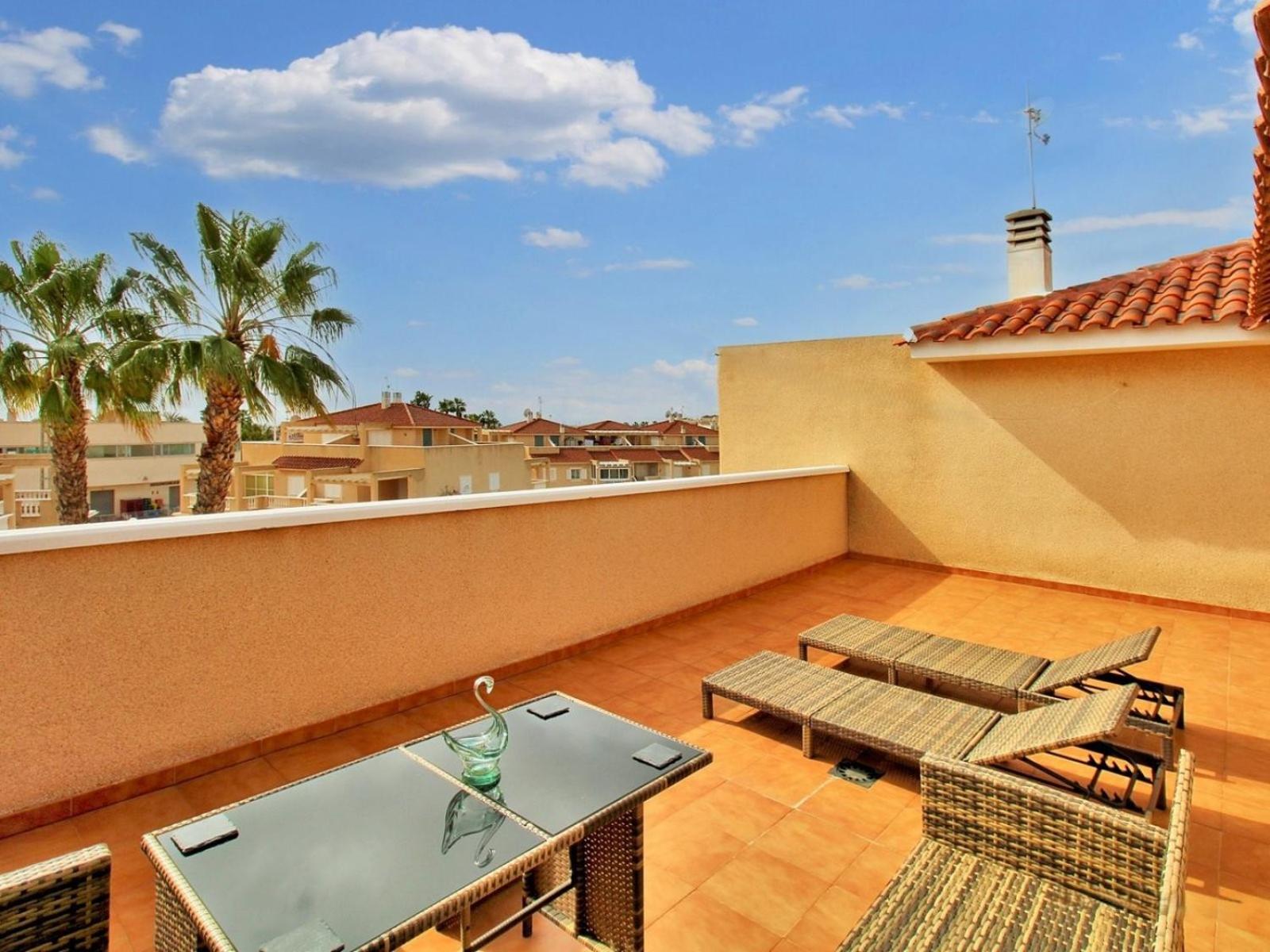 Costa Orihuela Penthouse with Pool View
