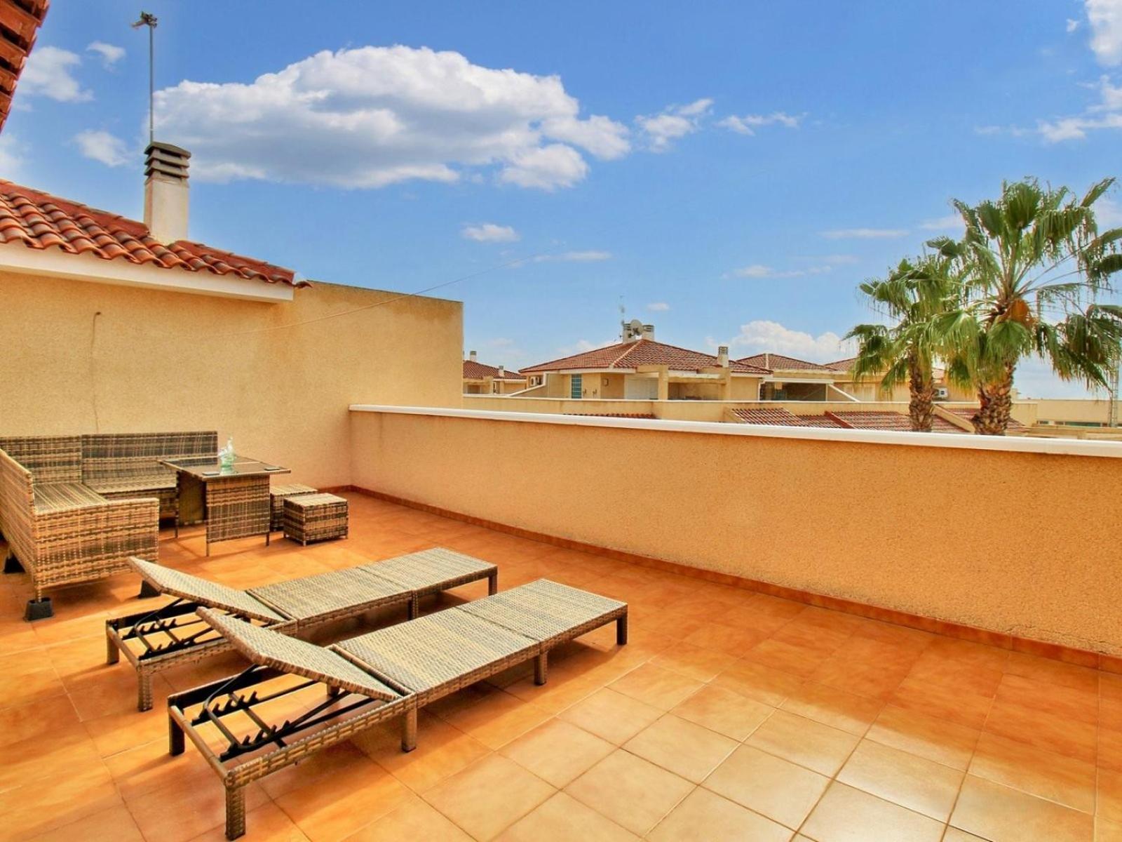 Costa Orihuela Penthouse with Pool View