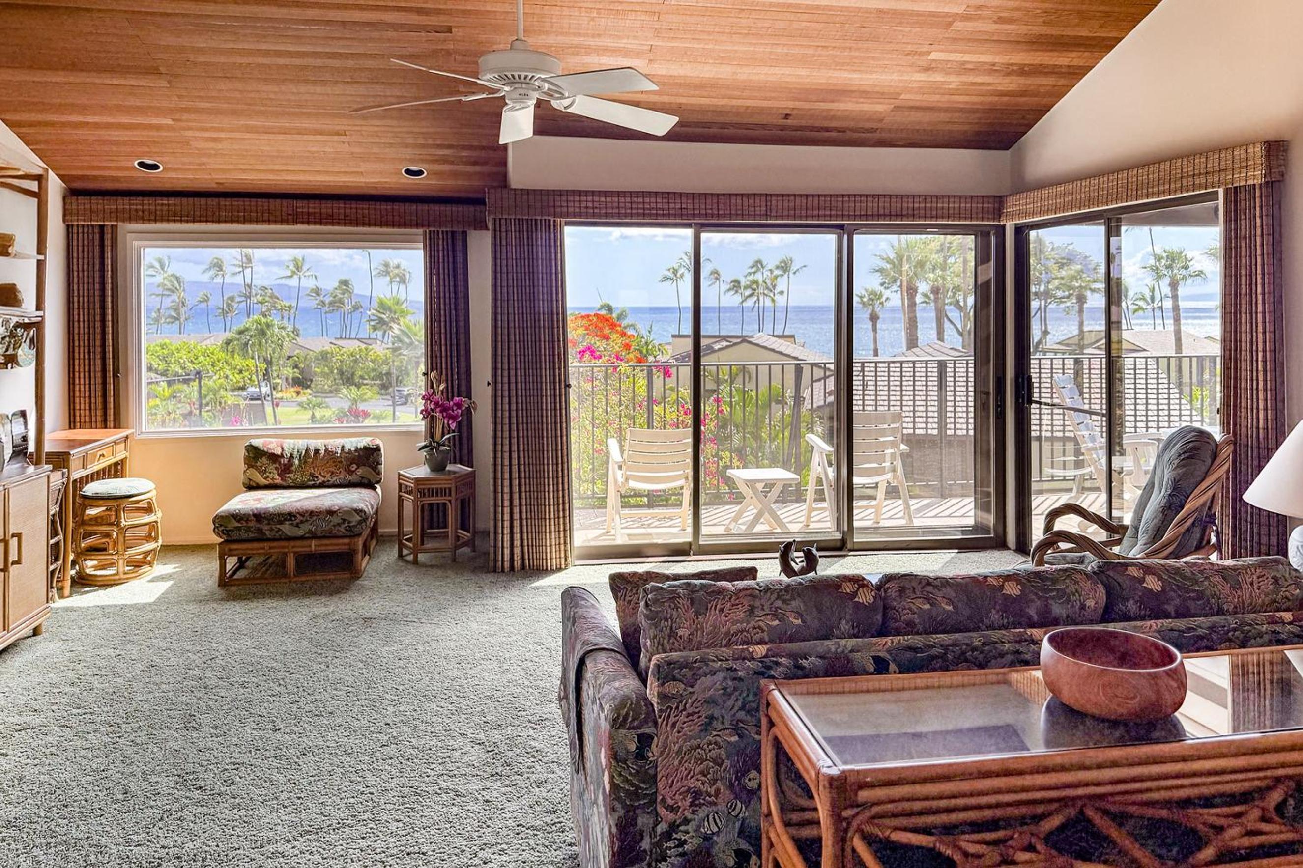Wailea Elua 808 - Scenic Ocean Views, Classic Wailea Charm, Central AC, Wi-Fi