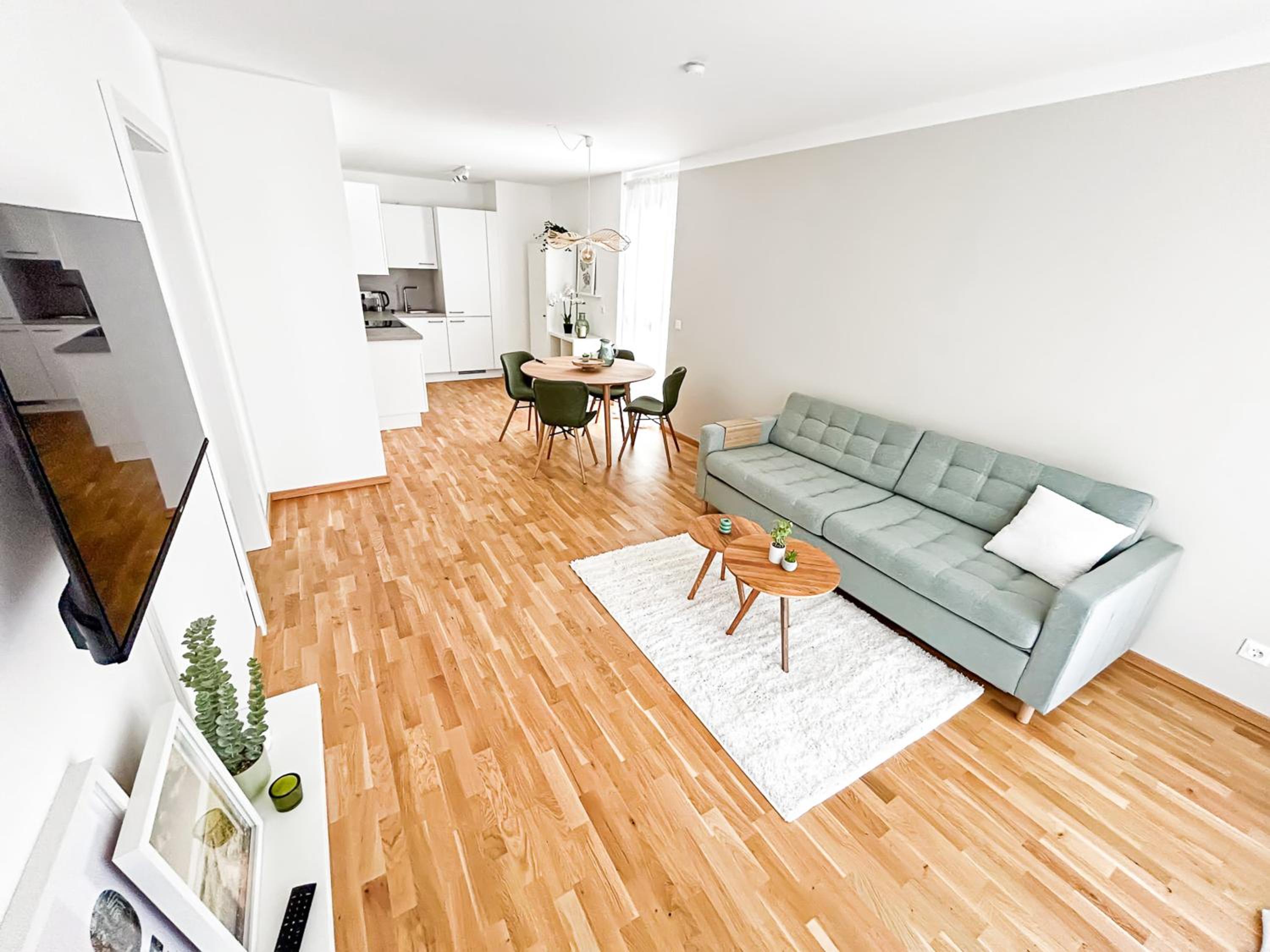 Zentrales Business Apartment mit Schlafzimmer