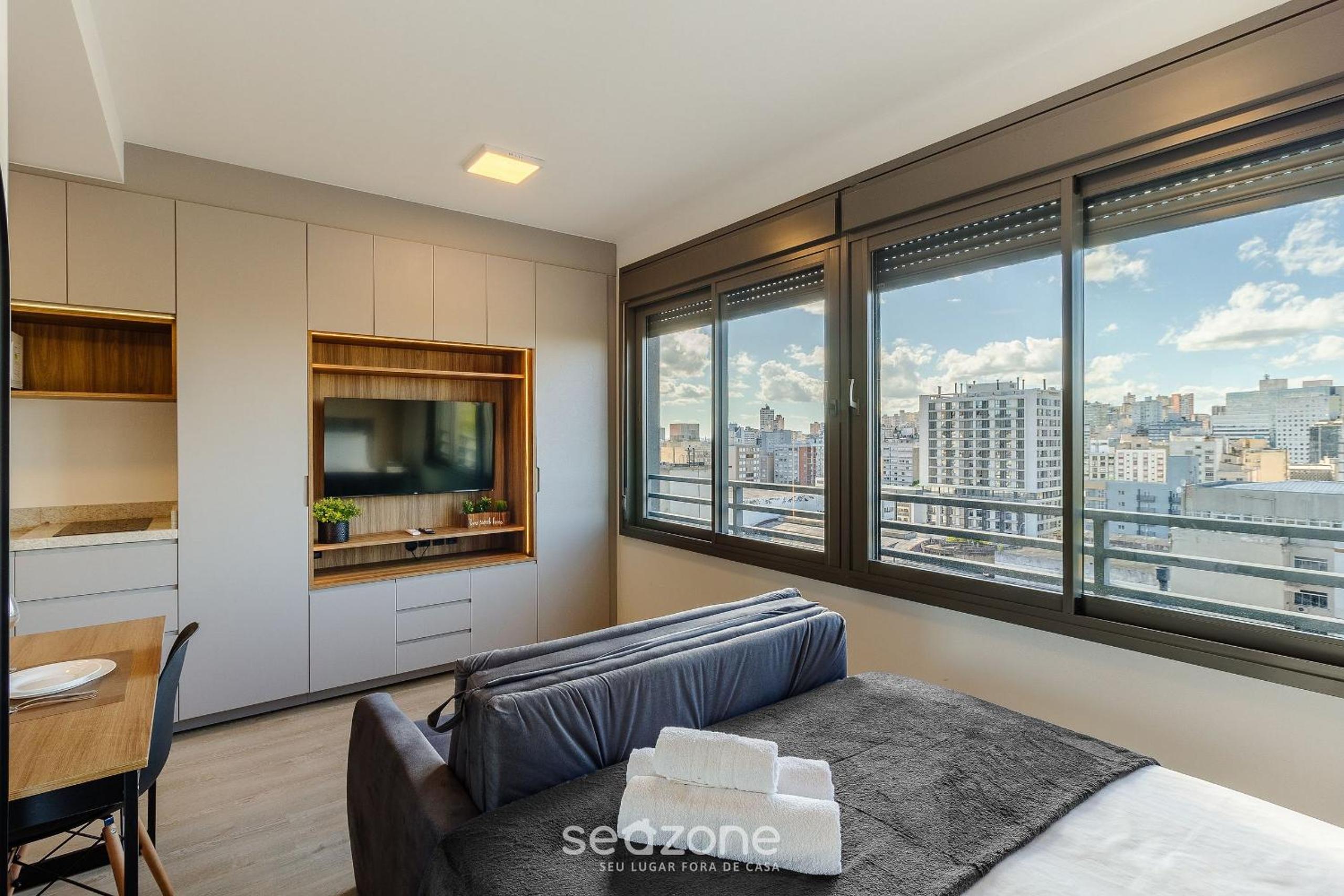 Studio in Building with Swimming Pool in Porto Alegre - JRE