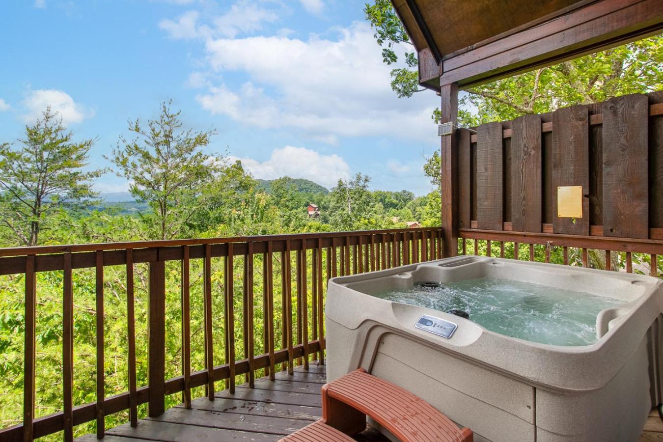 Mountain Mischief Hot Tub Games Cozy Fireplace