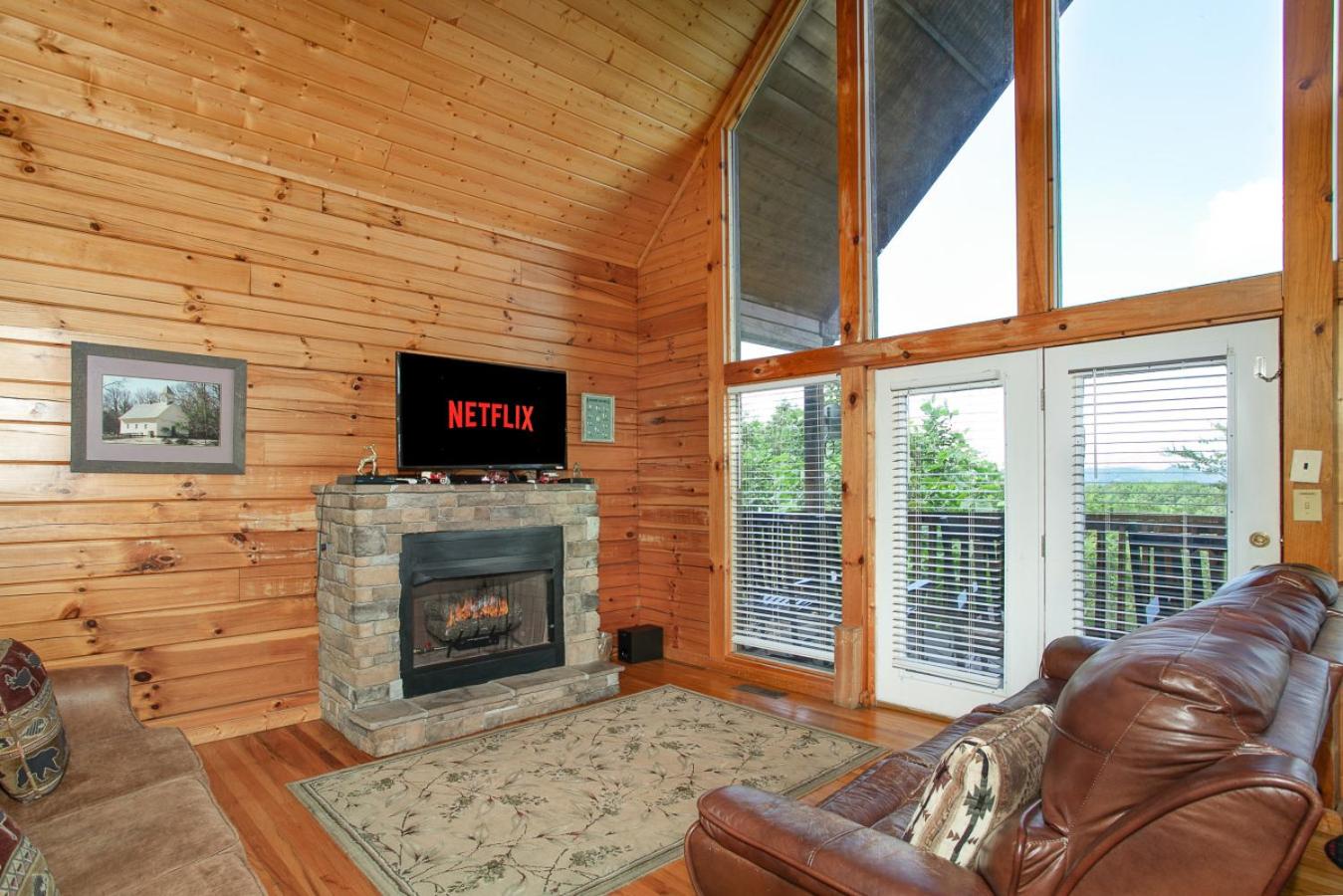 Mountain Mischief Hot Tub Games Cozy Fireplace
