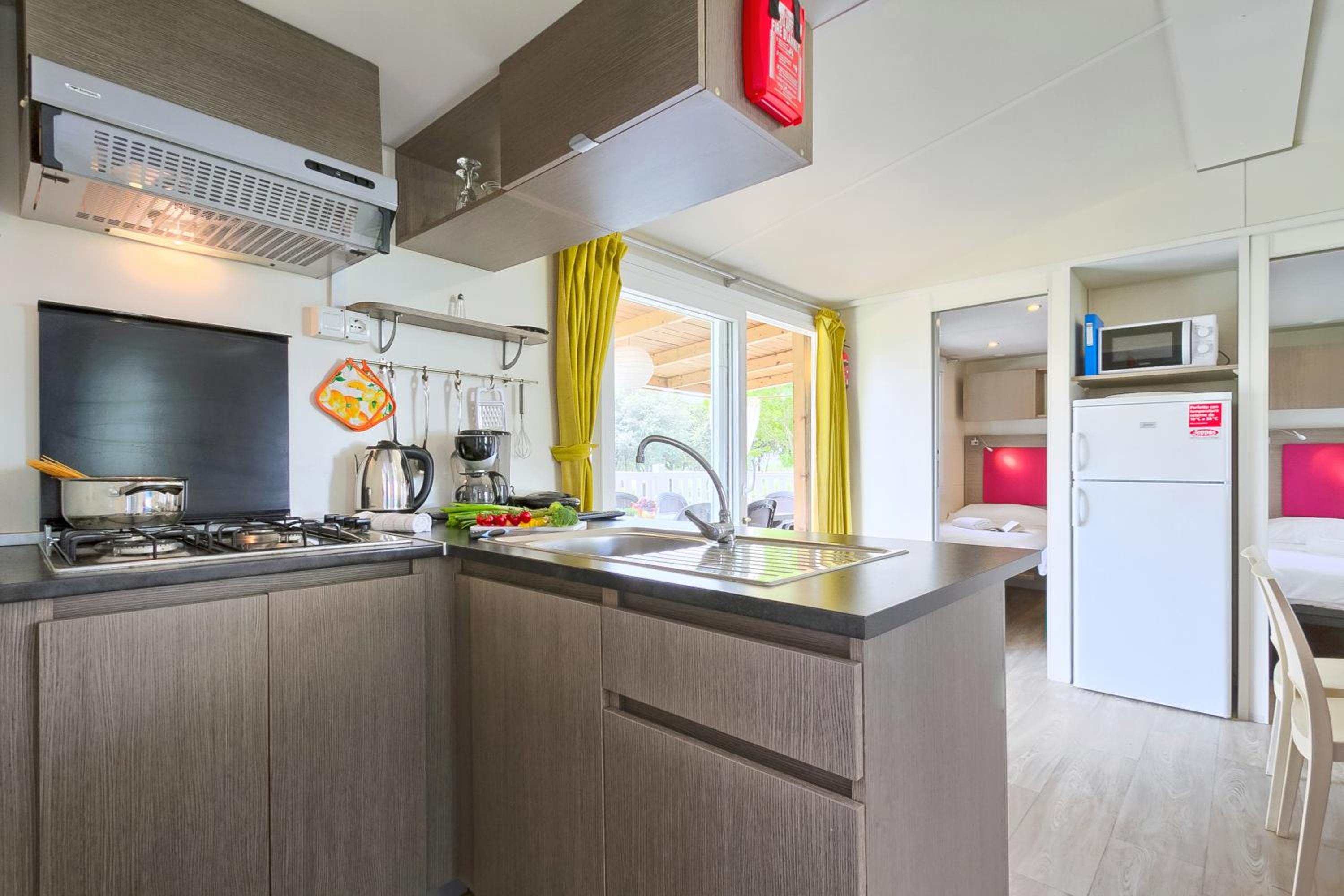 Quality Mobile Homes in Camping Kazela