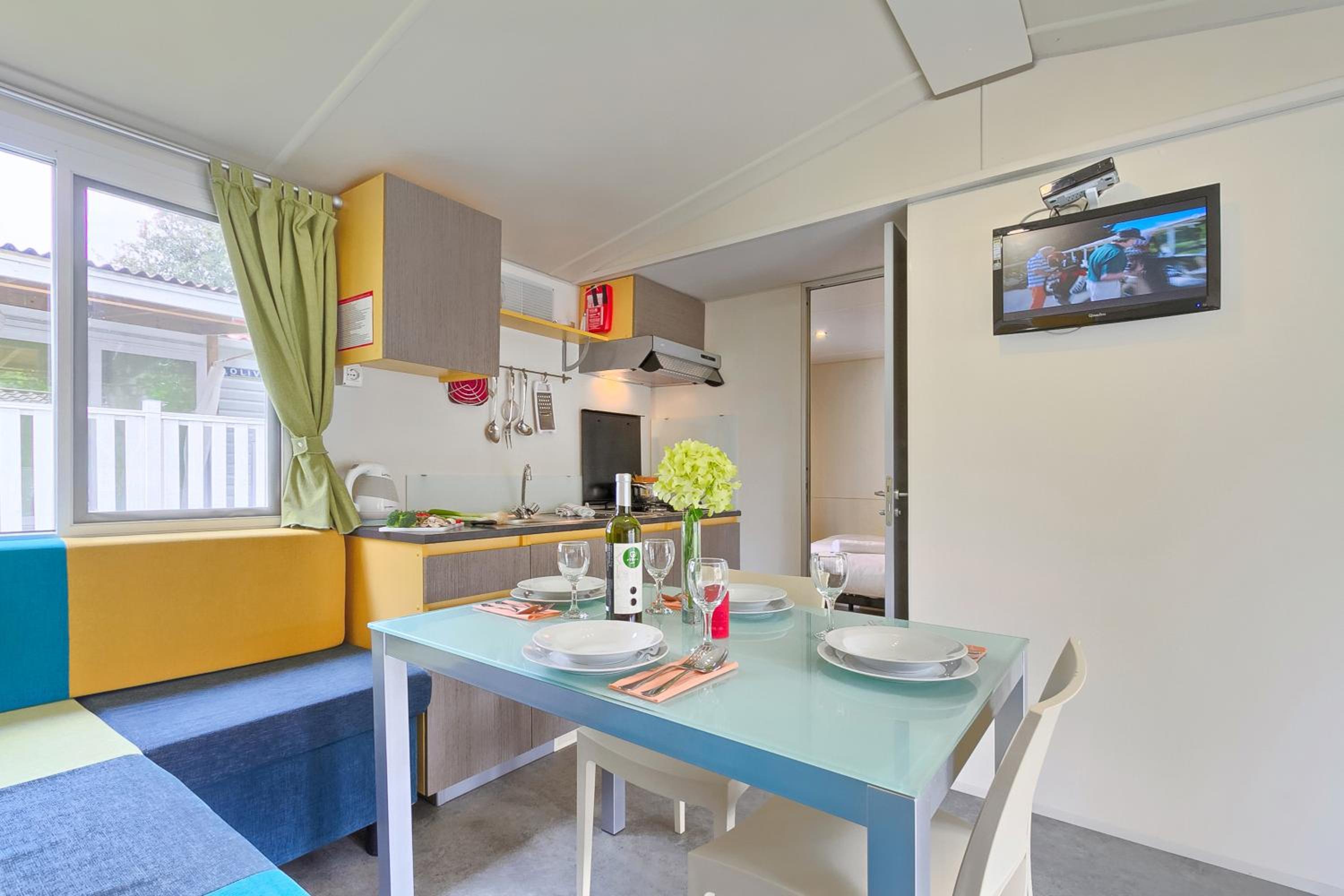 Quality Mobile Homes in Camping Kazela