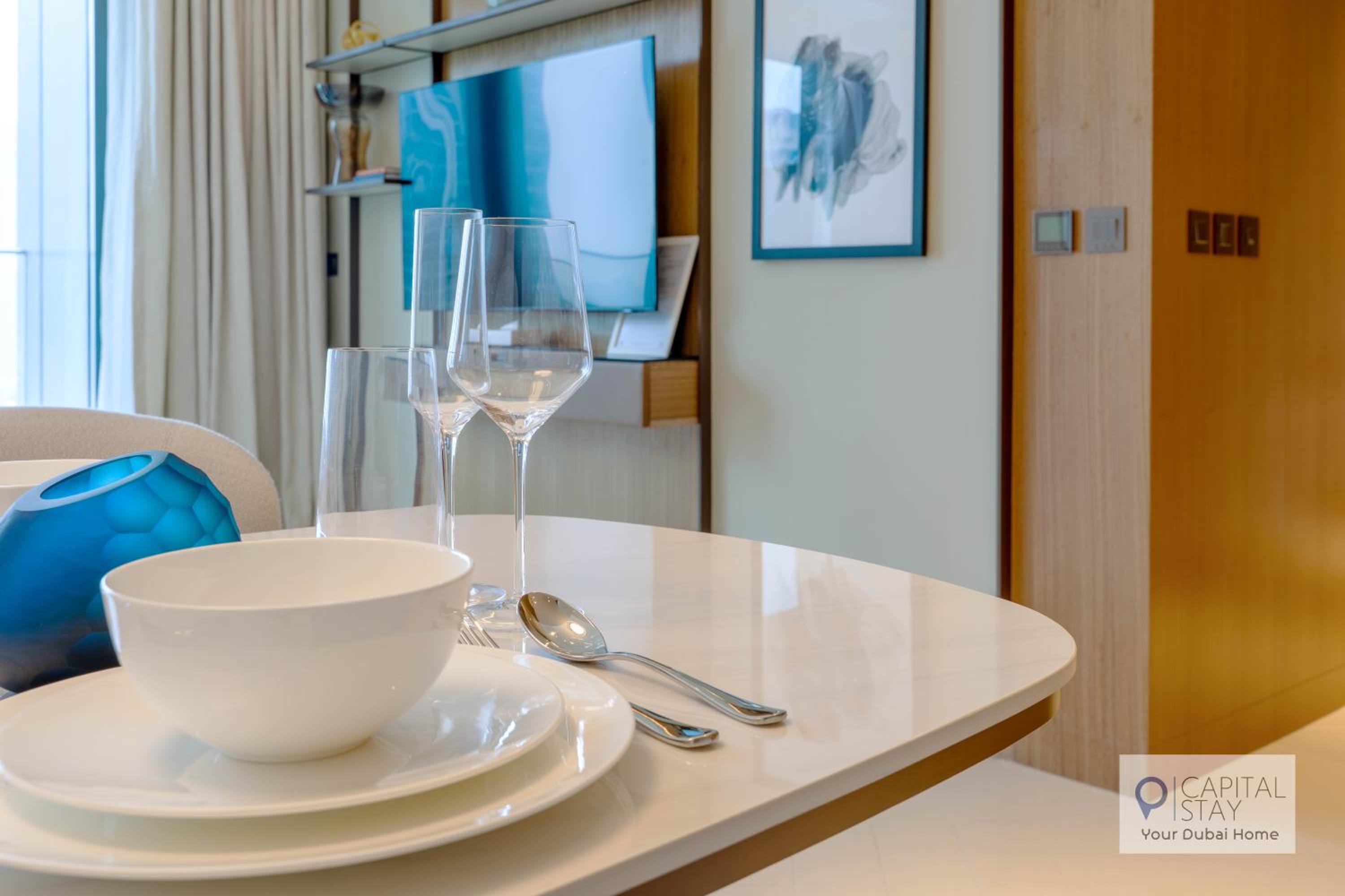 Luxury 3BR Apartment with Burj Khalifa Views - Address Opera