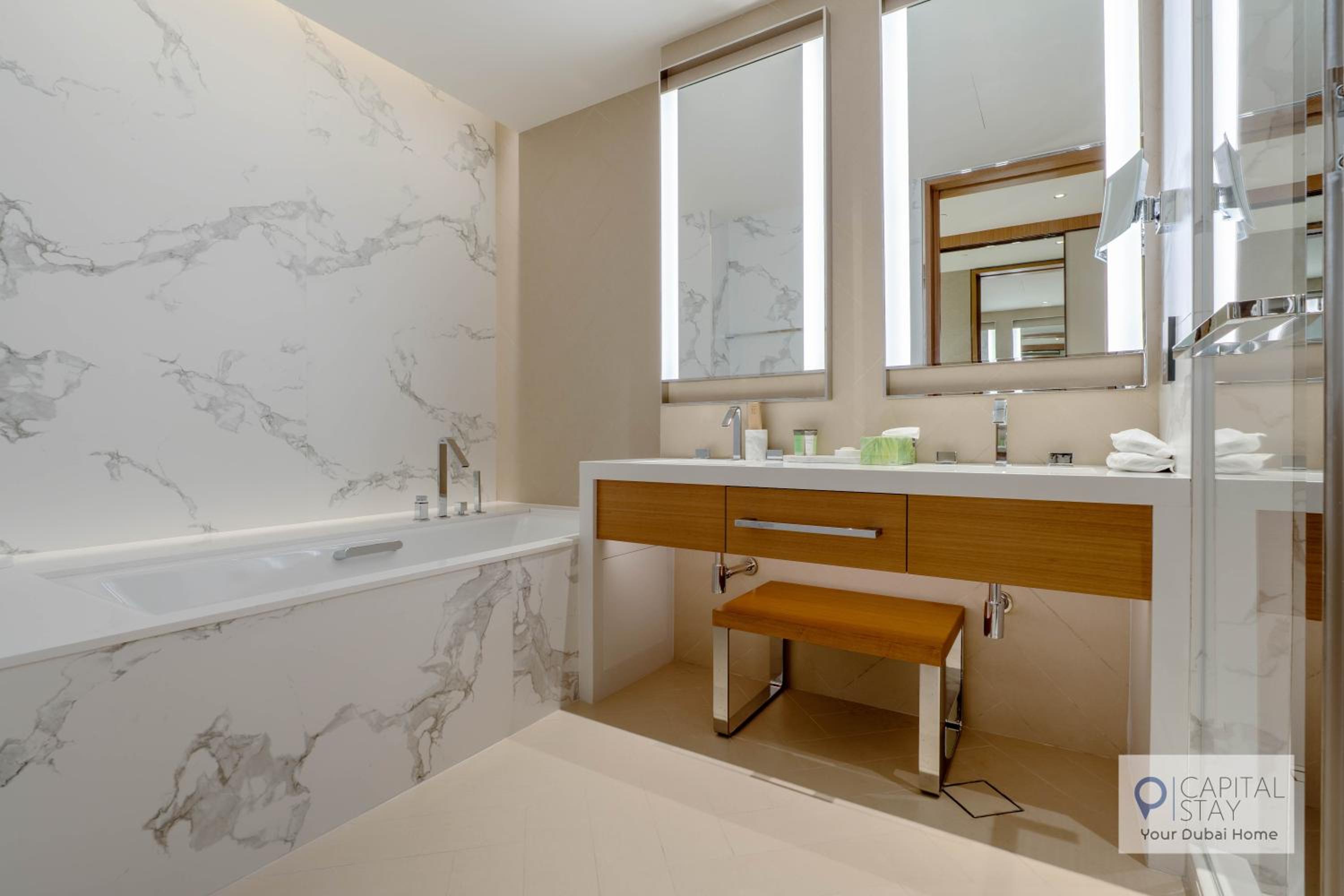 Luxury 3BR Apartment with Burj Khalifa Views - Address Opera