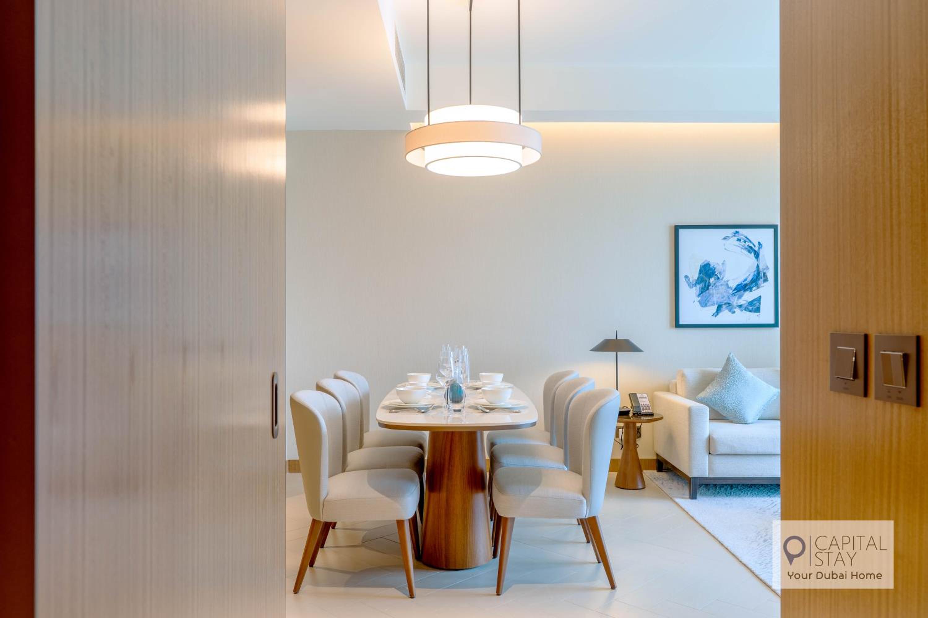 Luxury 3BR Apartment with Burj Khalifa Views - Address Opera