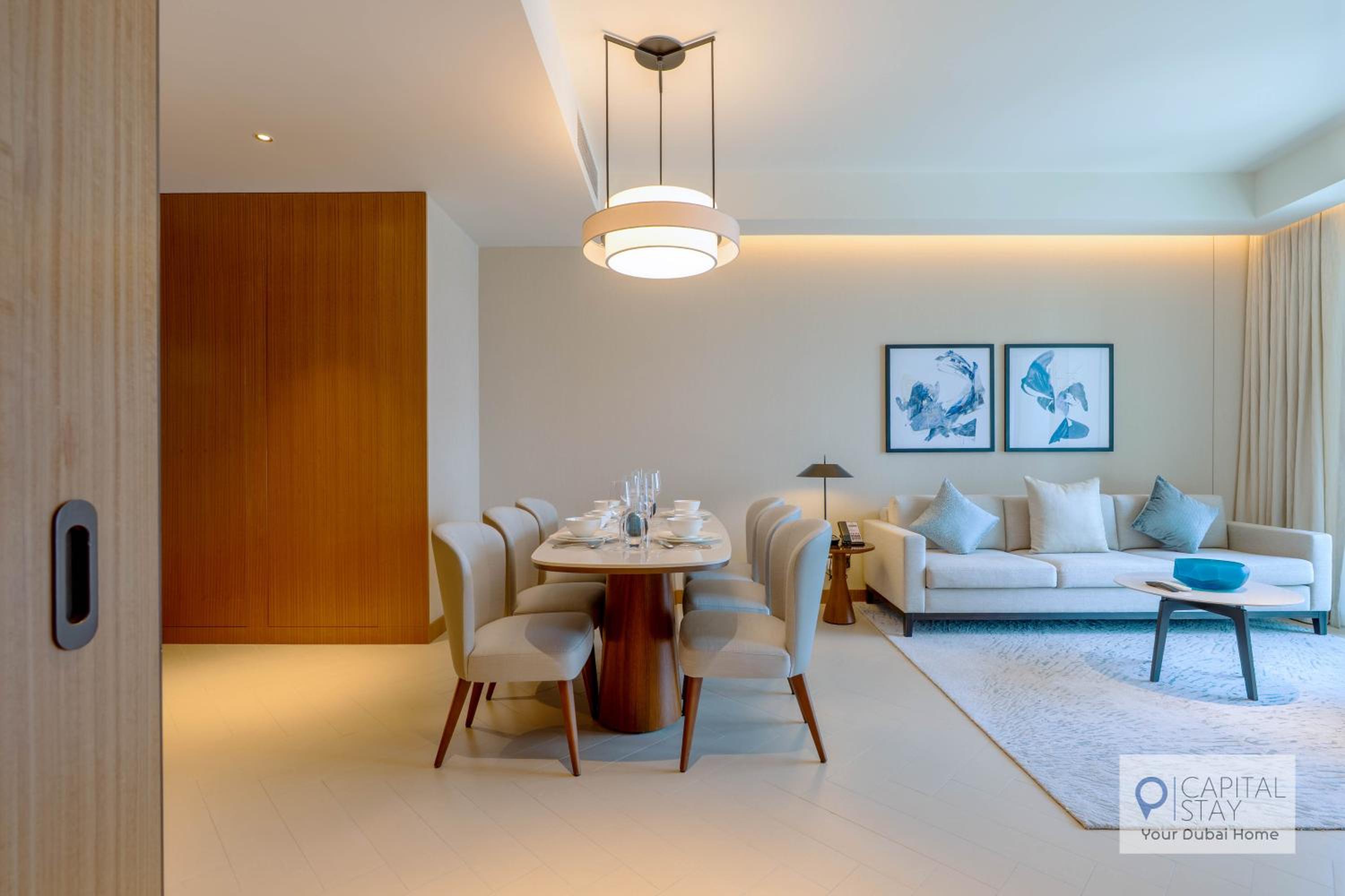 Luxury 3BR Apartment with Burj Khalifa Views - Address Opera