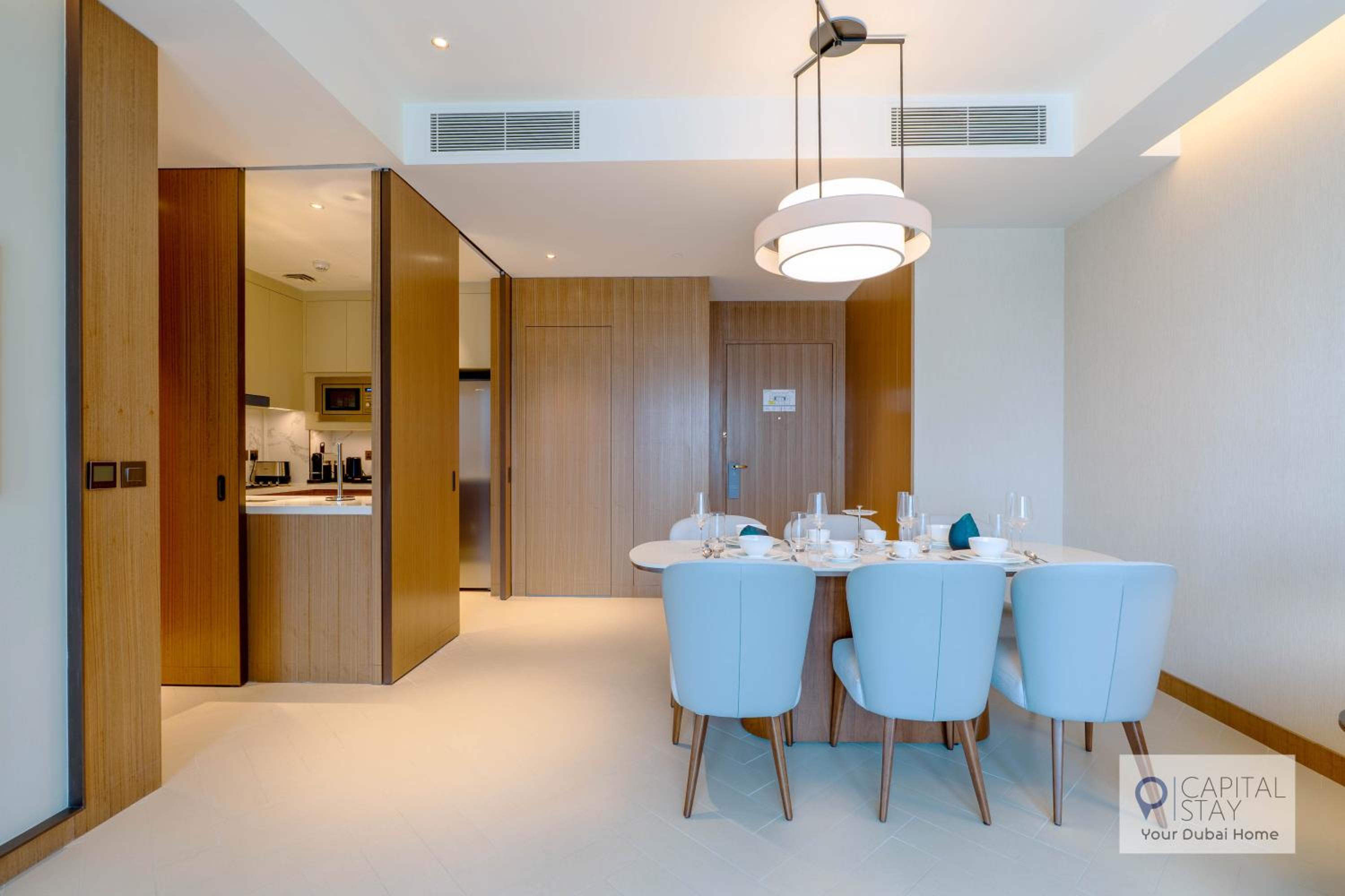 Luxury 3BR Apartment with Burj Khalifa Views - Address Opera