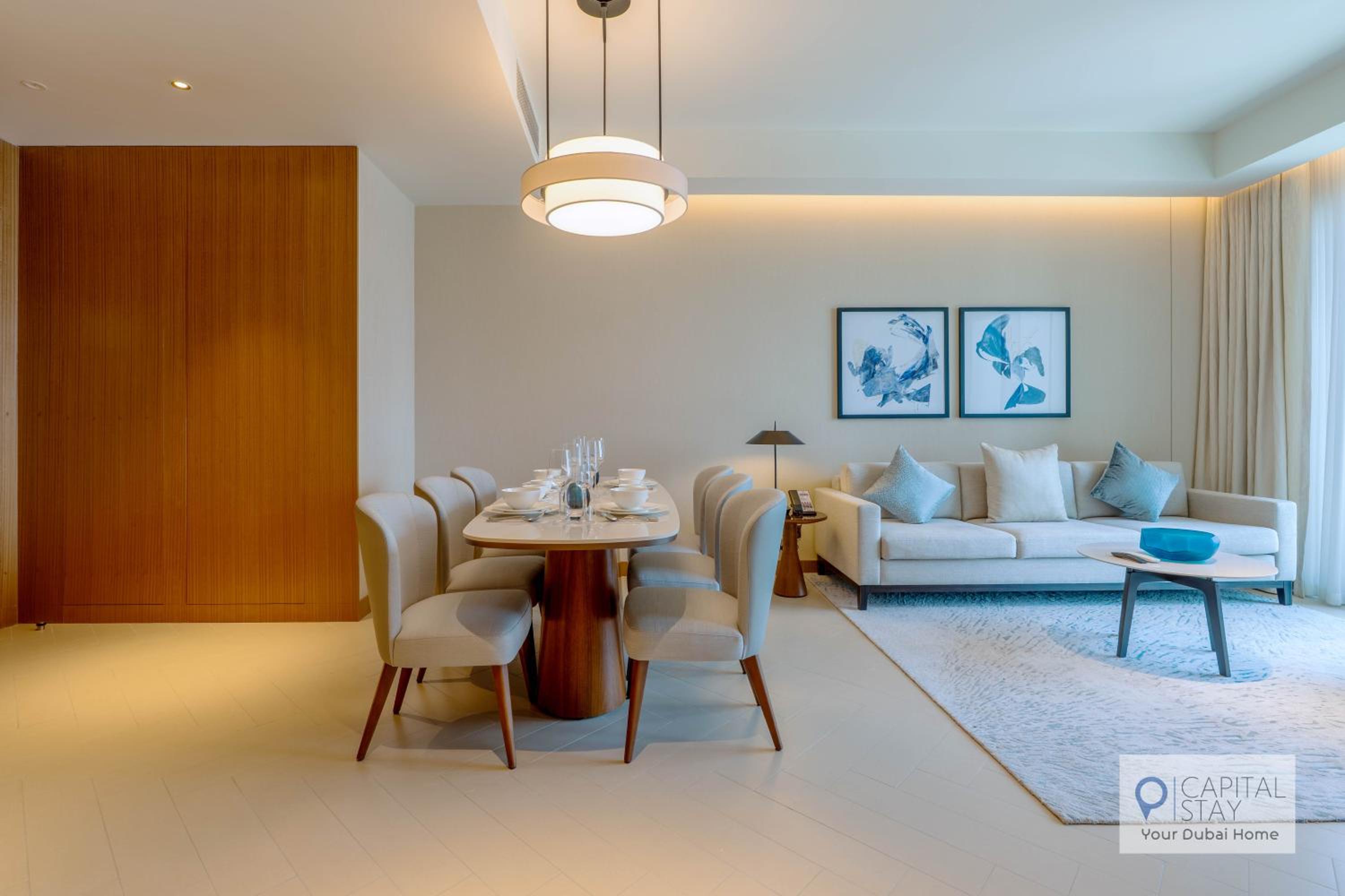 Luxury 3BR Apartment with Burj Khalifa Views - Address Opera