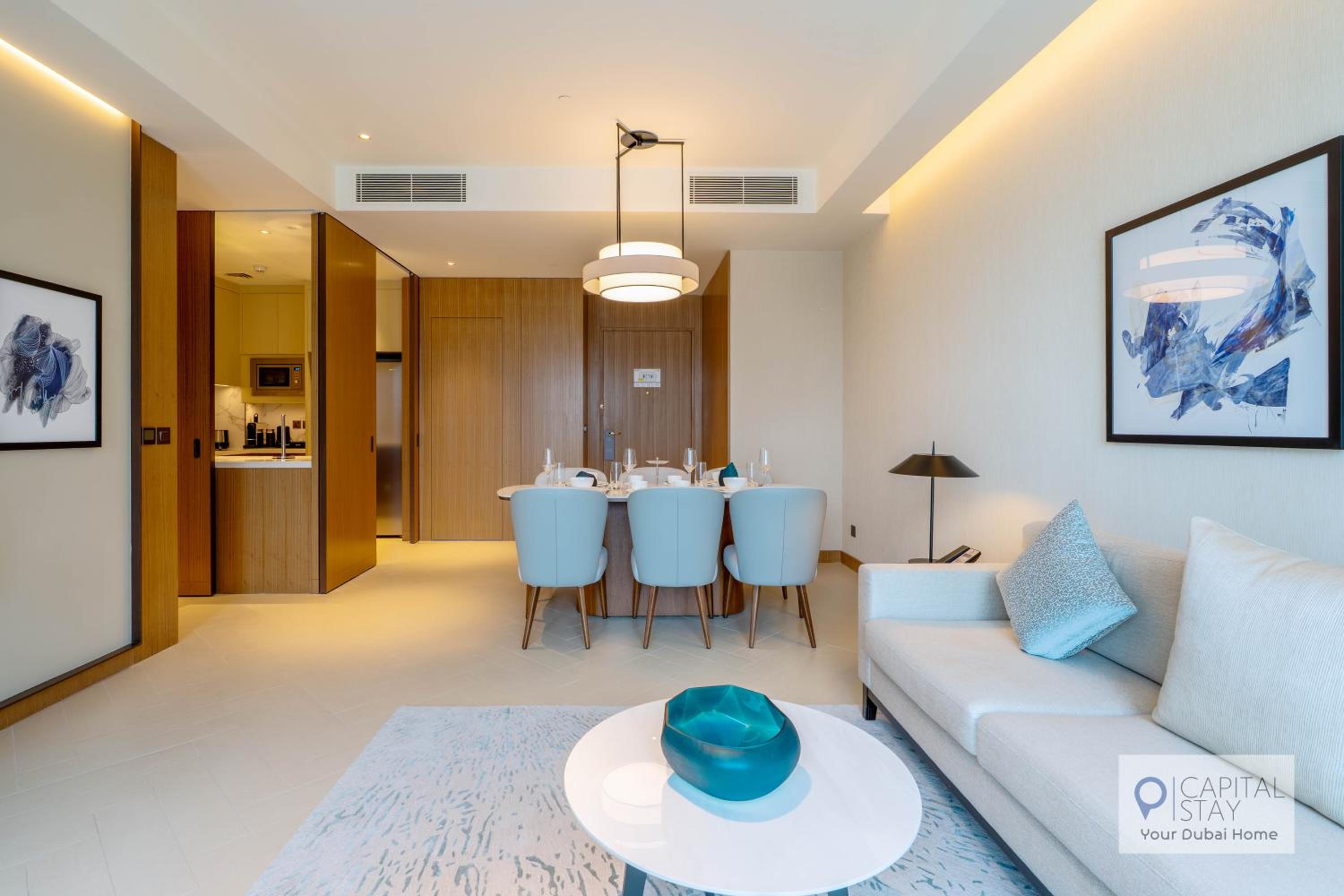 Luxury 3BR Apartment with Burj Khalifa Views - Address Opera