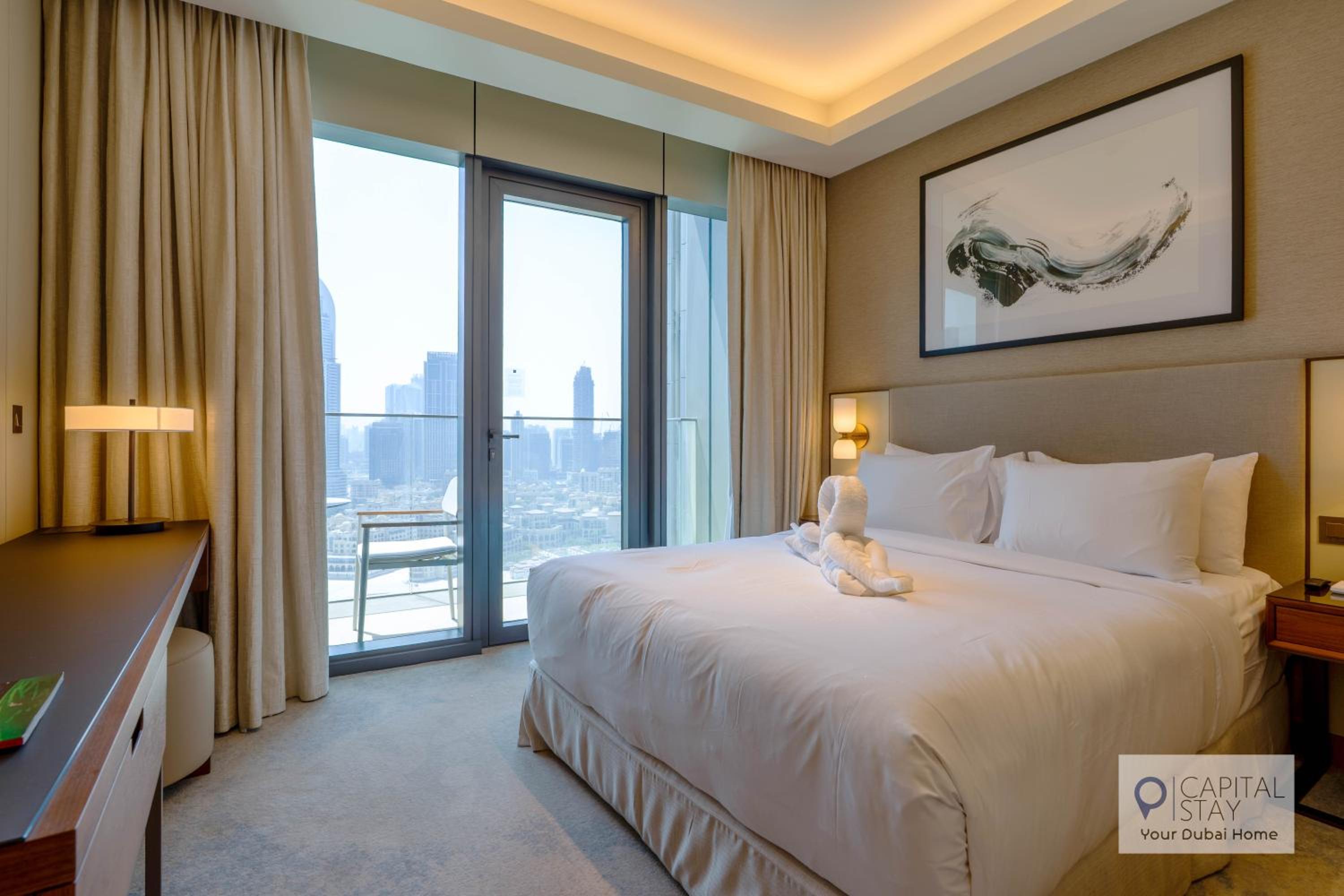 Luxury 3BR Apartment with Burj Khalifa Views - Address Opera