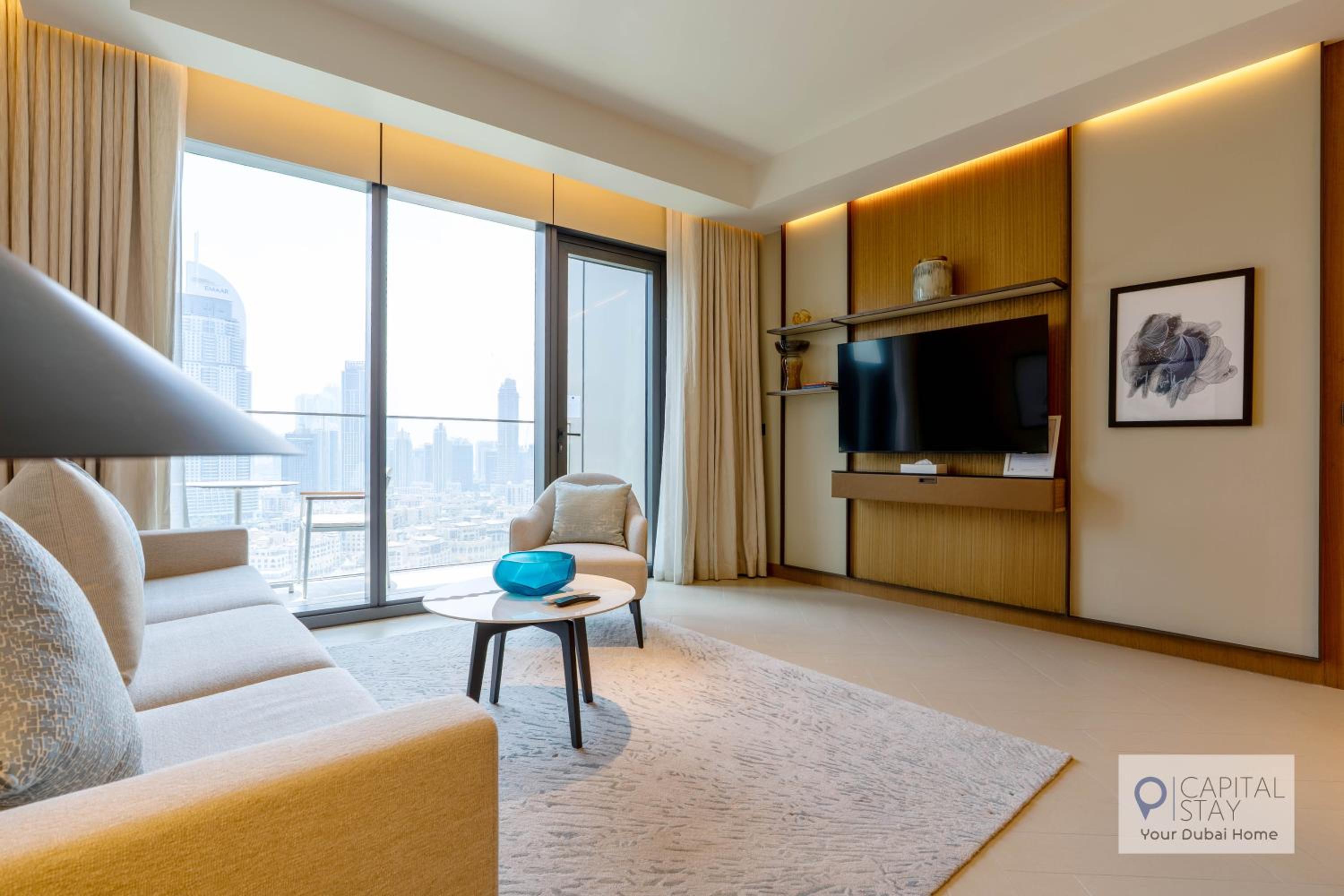 Luxury 3BR Apartment with Burj Khalifa Views - Address Opera
