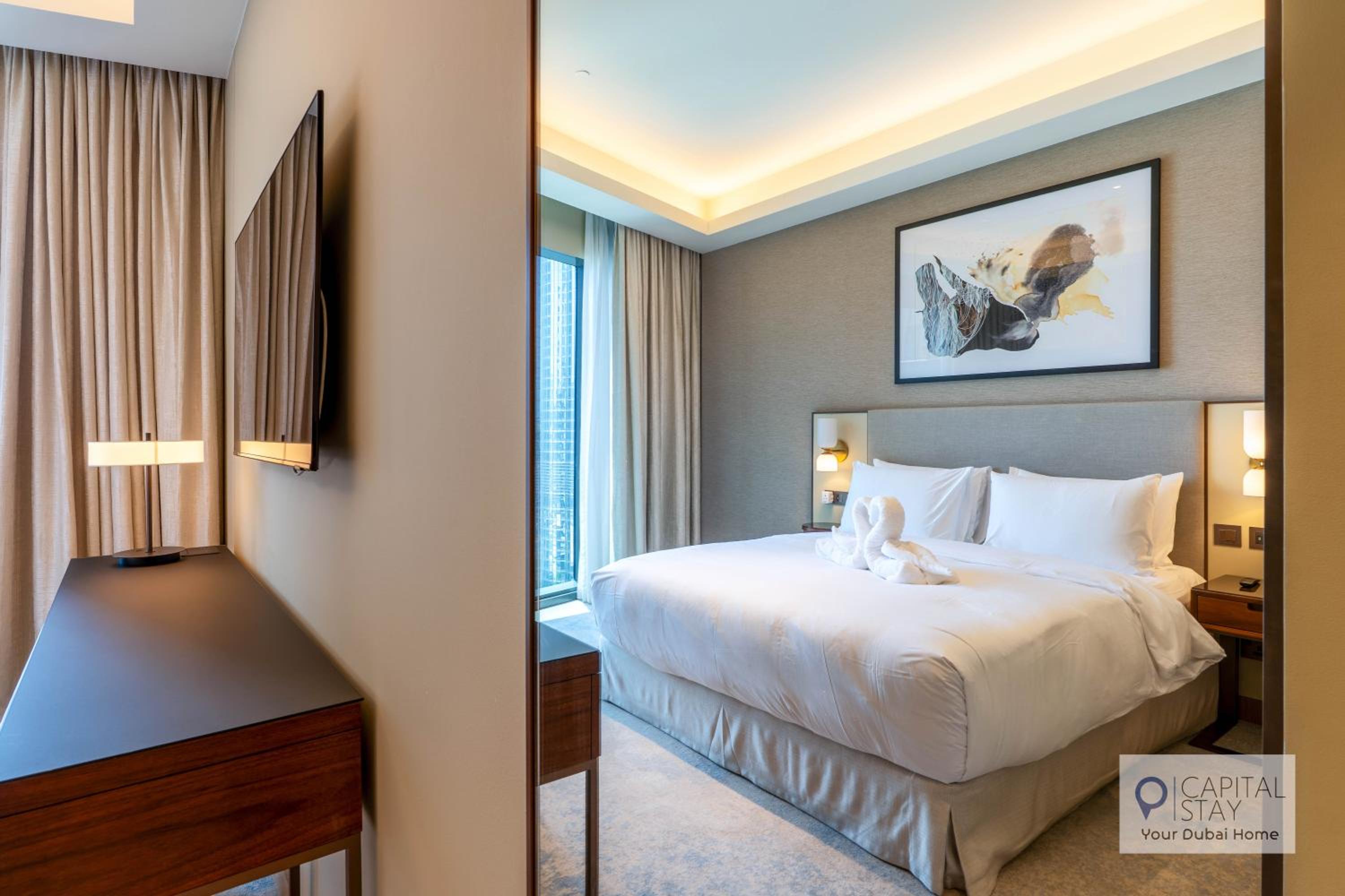 Luxury 3BR Apartment with Burj Khalifa Views - Address Opera