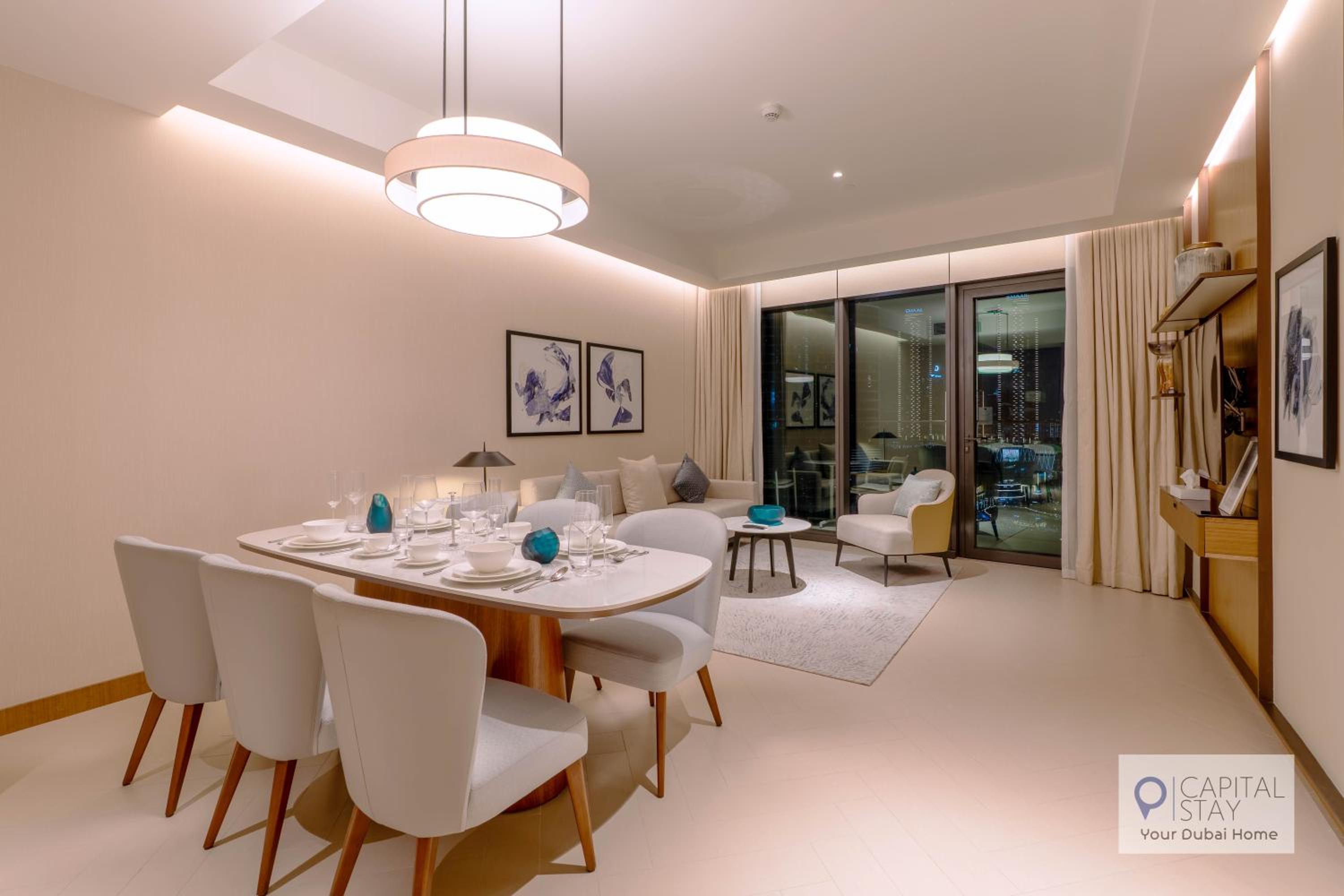 Luxury 3BR Apartment with Burj Khalifa Views - Address Opera