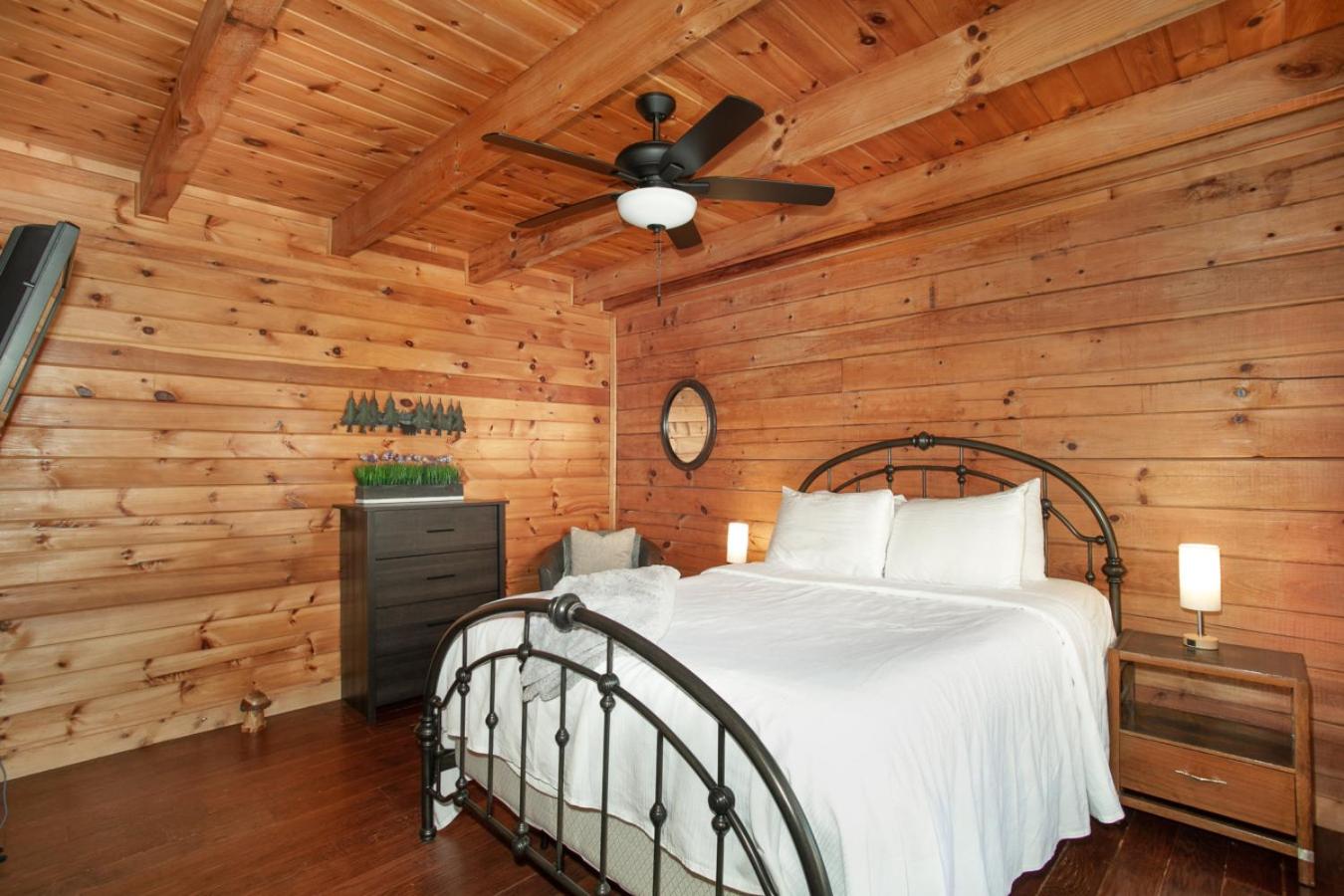 Mountaintop RnR Hot Tub Roku TVs Fireplace