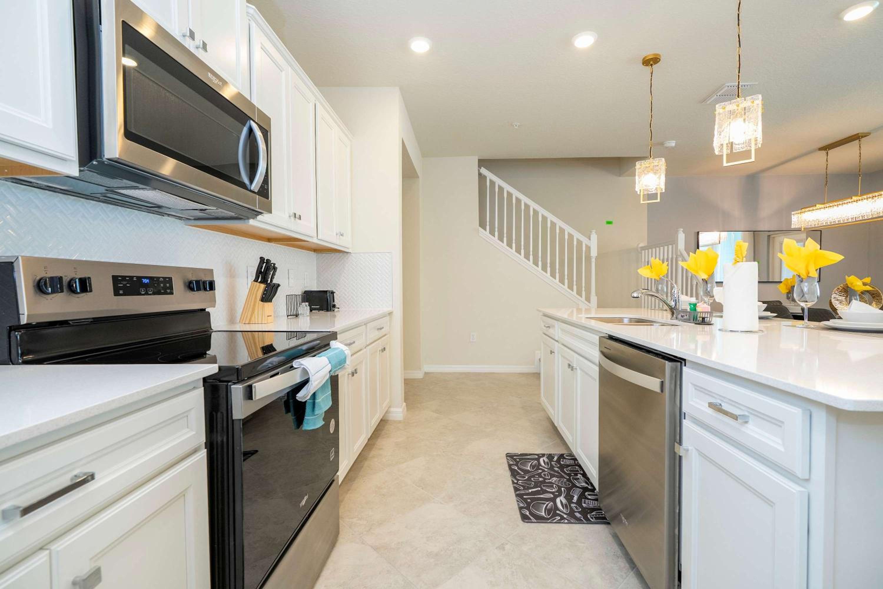 Magical 5BR w Pool Minutes from Disney 16140