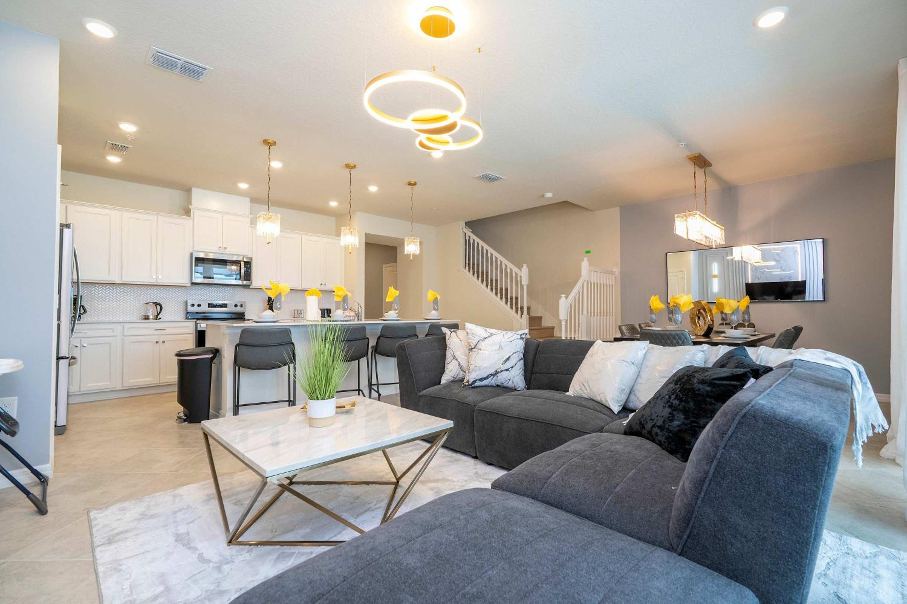 Magical 5BR w Pool Minutes from Disney 16140