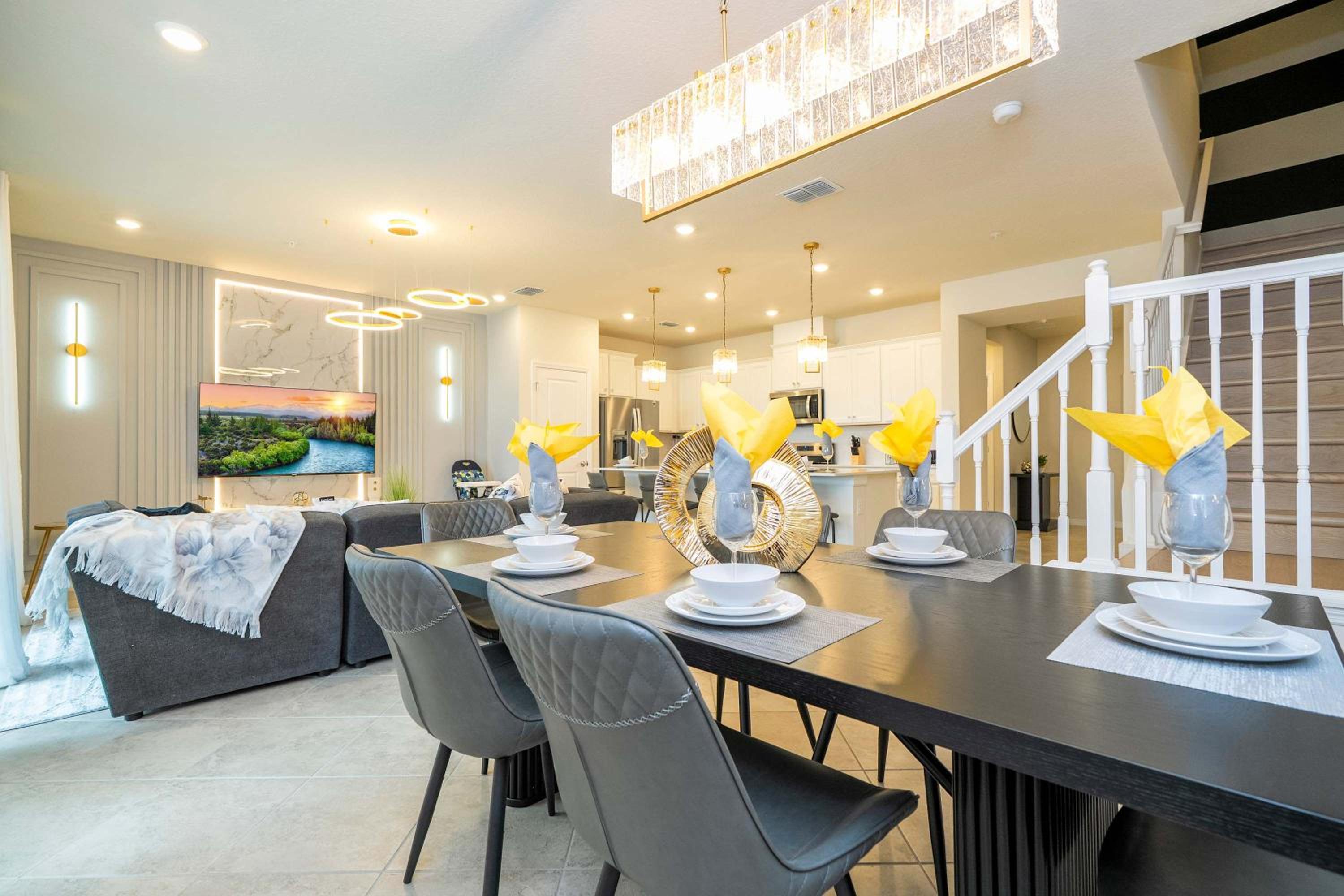 Magical 5BR w Pool Minutes from Disney 16140