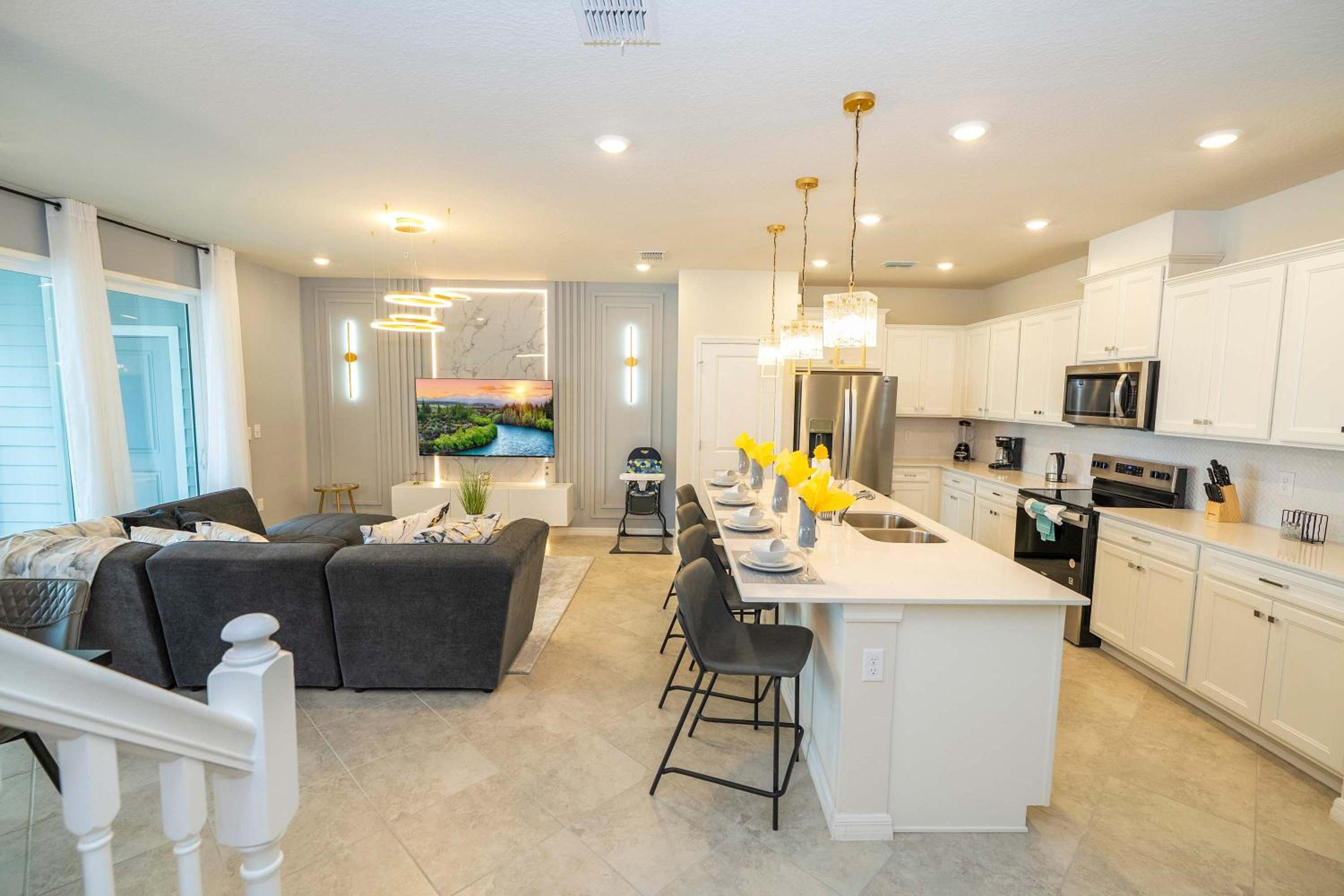 Magical 5BR w Pool Minutes from Disney 16140