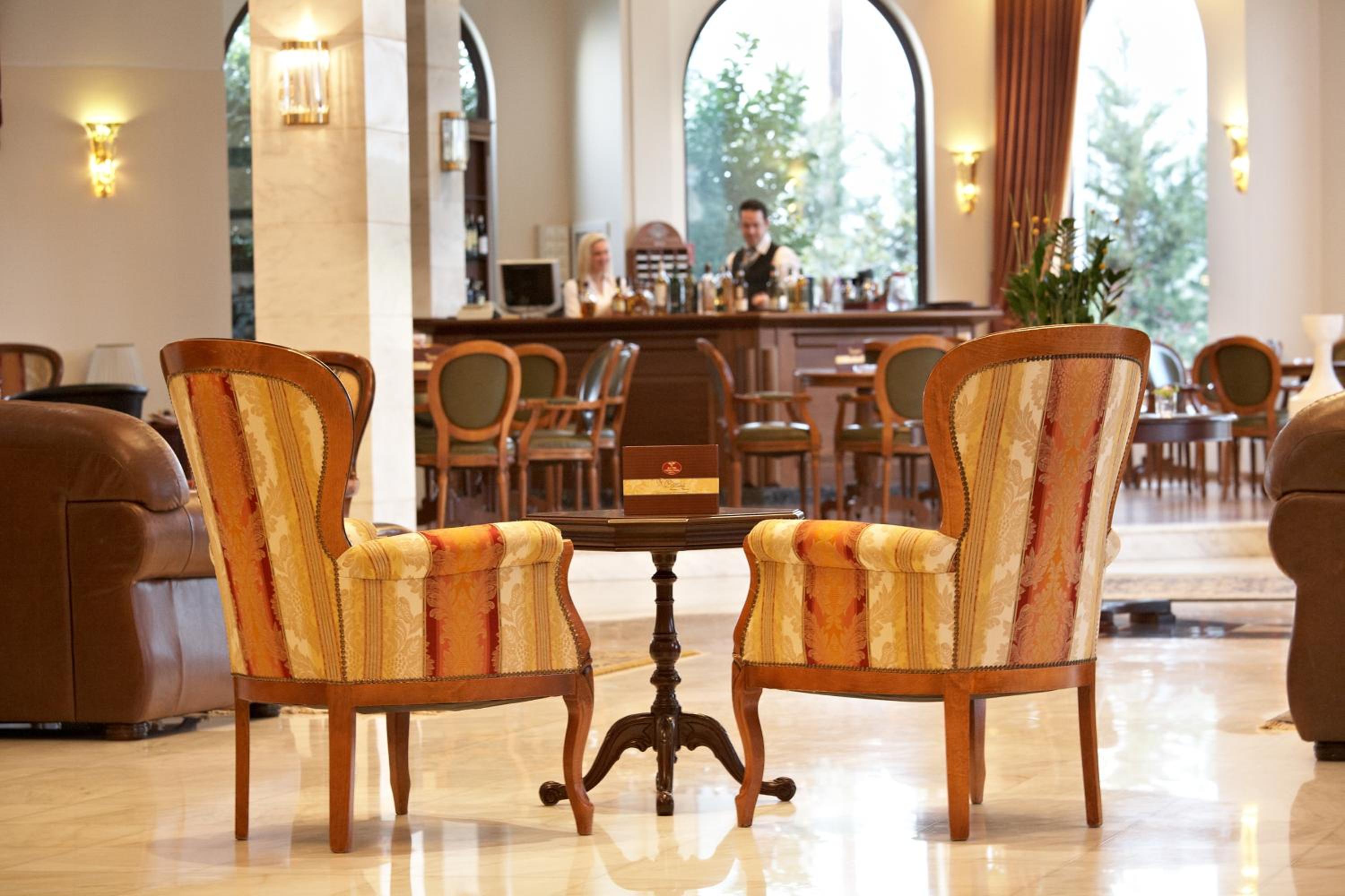 hotel reception