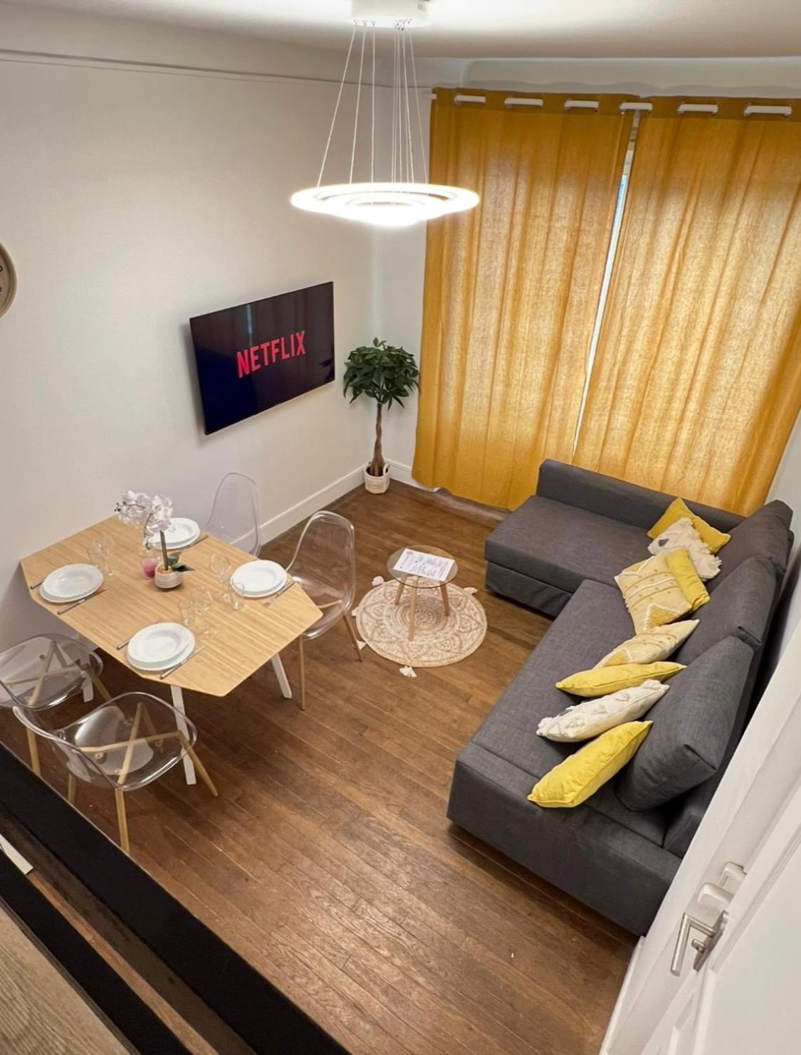 PARIS-MONTROUGE Magnifique Studio Appartement de 35m2 - très cosy pour 1 à 6 personnes refait à neuf - ENTIRE APARTMENT LUXURIOUS AND WARM - Montrouge Pari