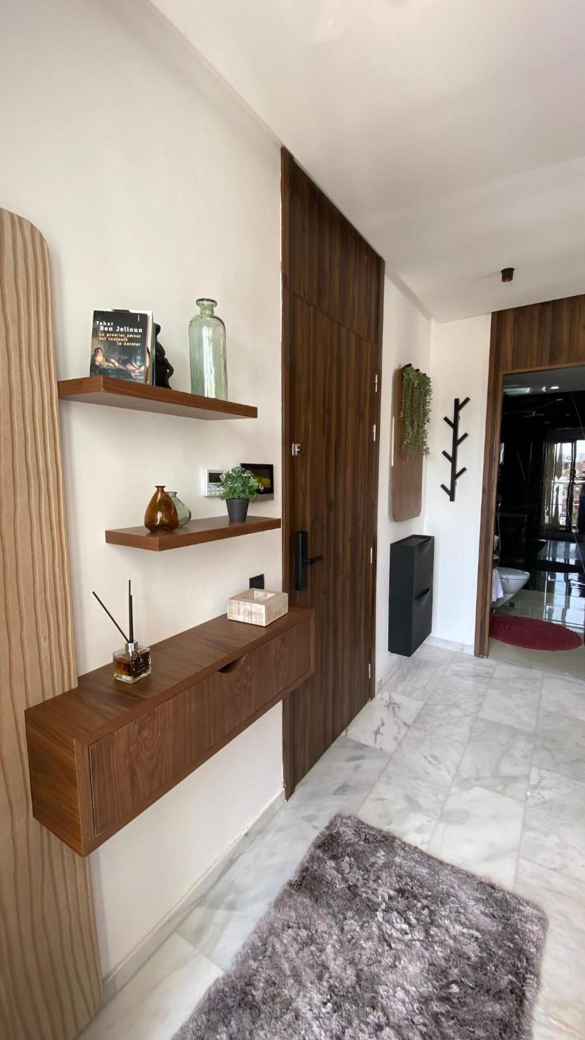 Modern & Fully equipped 1BDR Flats in Palmiers Central Casablanca with Terrace & Parking