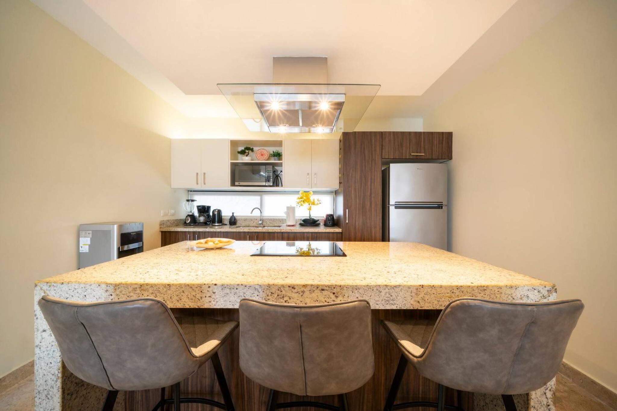Modern Penthouse with 2 Br, Tub & Pool at Arenis Condos - 509