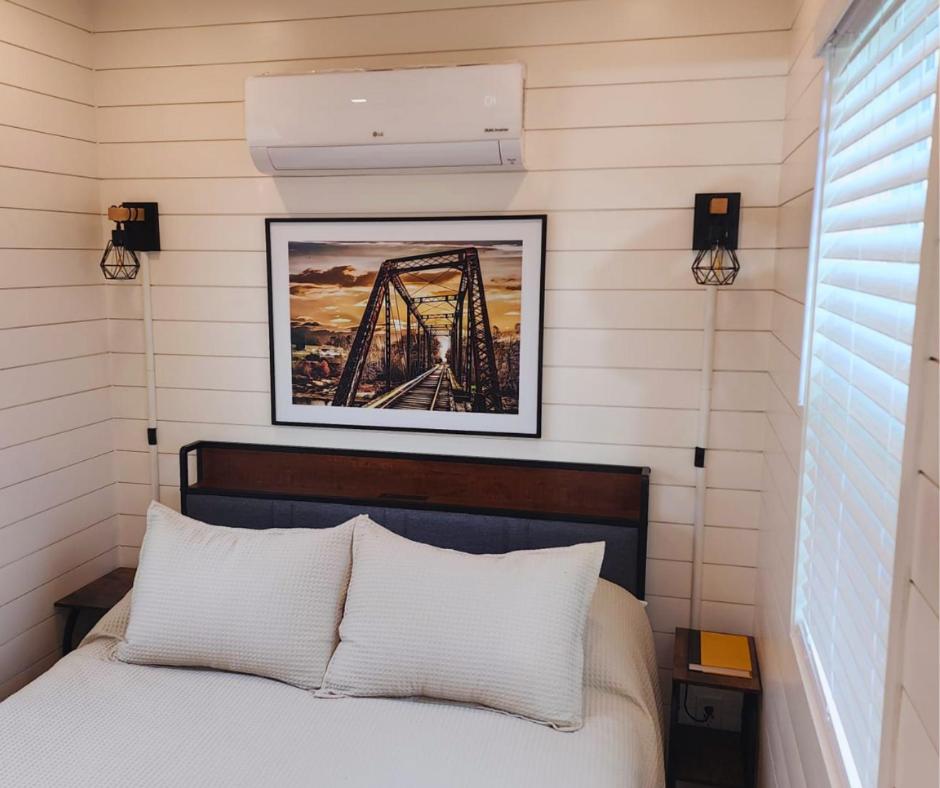 Scenic Train-Themed Stay with Rooftop Deck & Pool