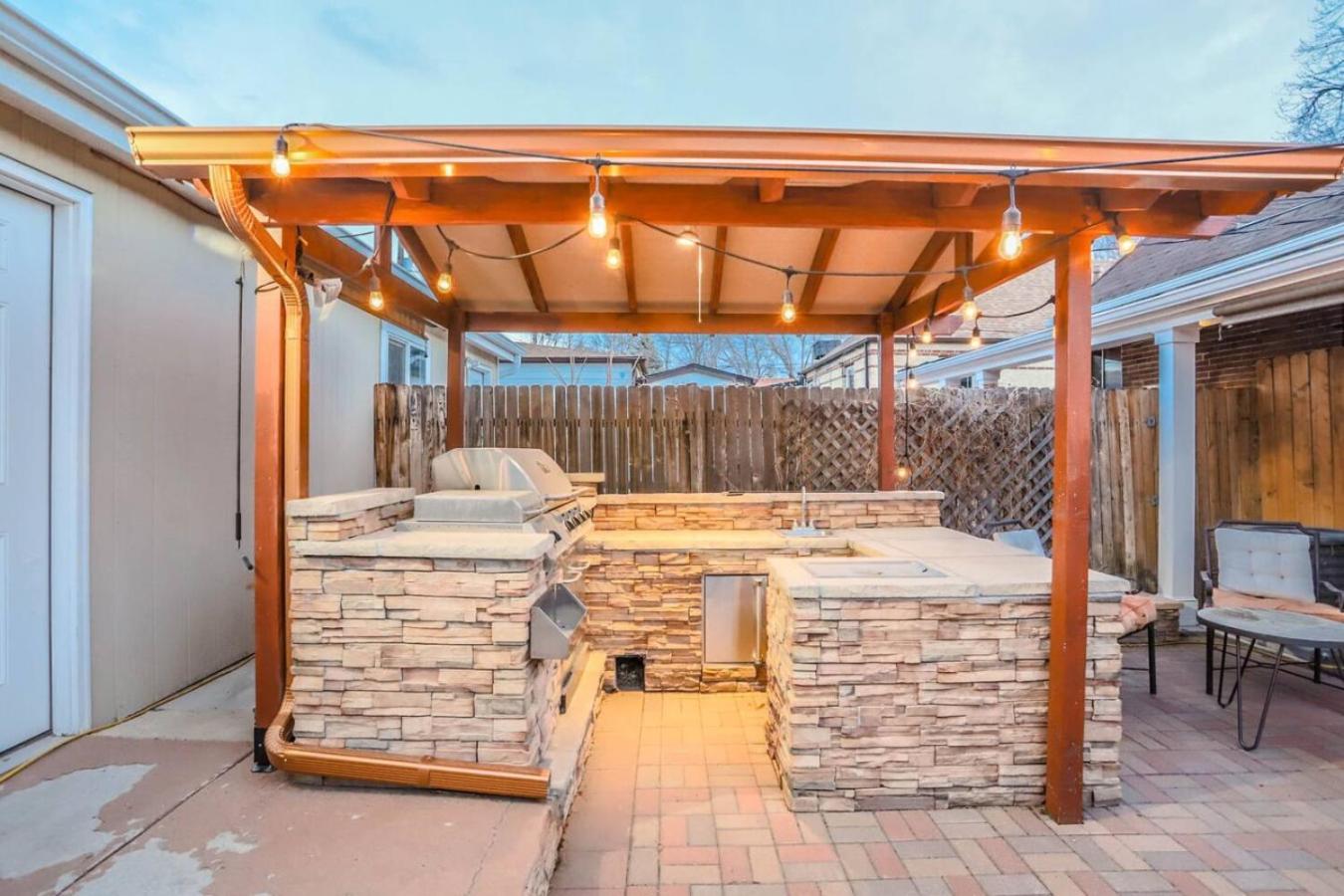 Movie Theatre Hot Tub Outdoor Grill